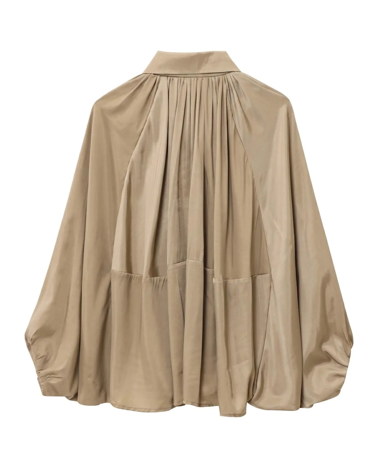 Asher Floaty Batwing Bomber - champagne