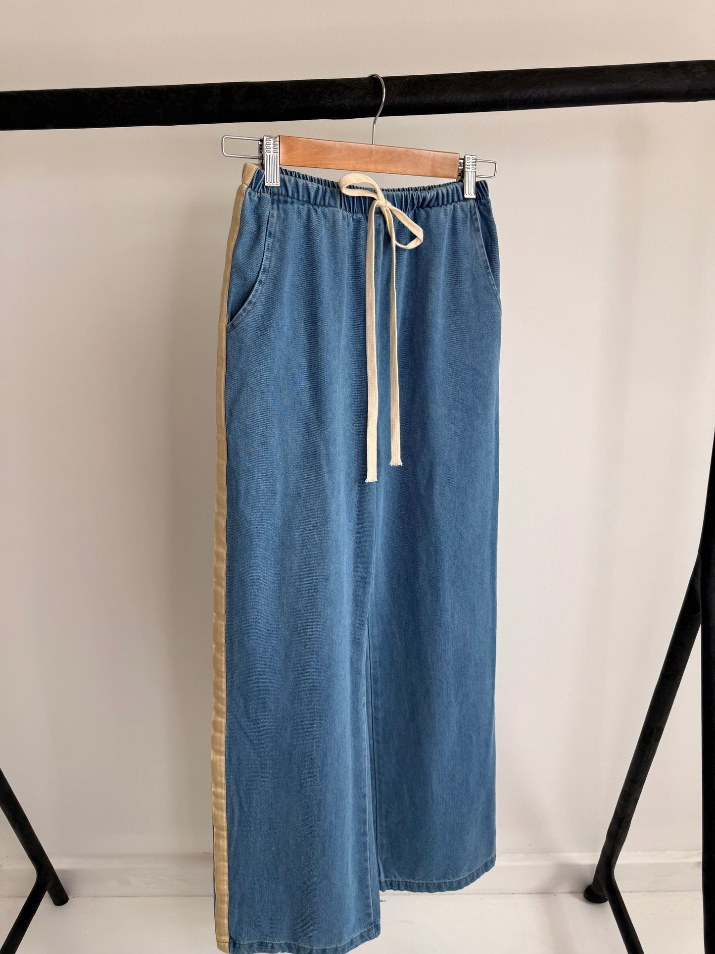By Frankie // Denim Racer- Light wash