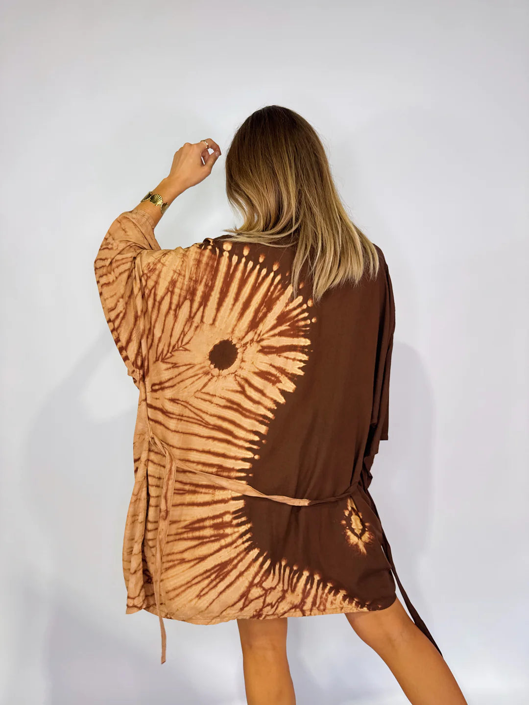 ONLY LOVERS LEFT- Mid Length Kimono ~ Yin Yang