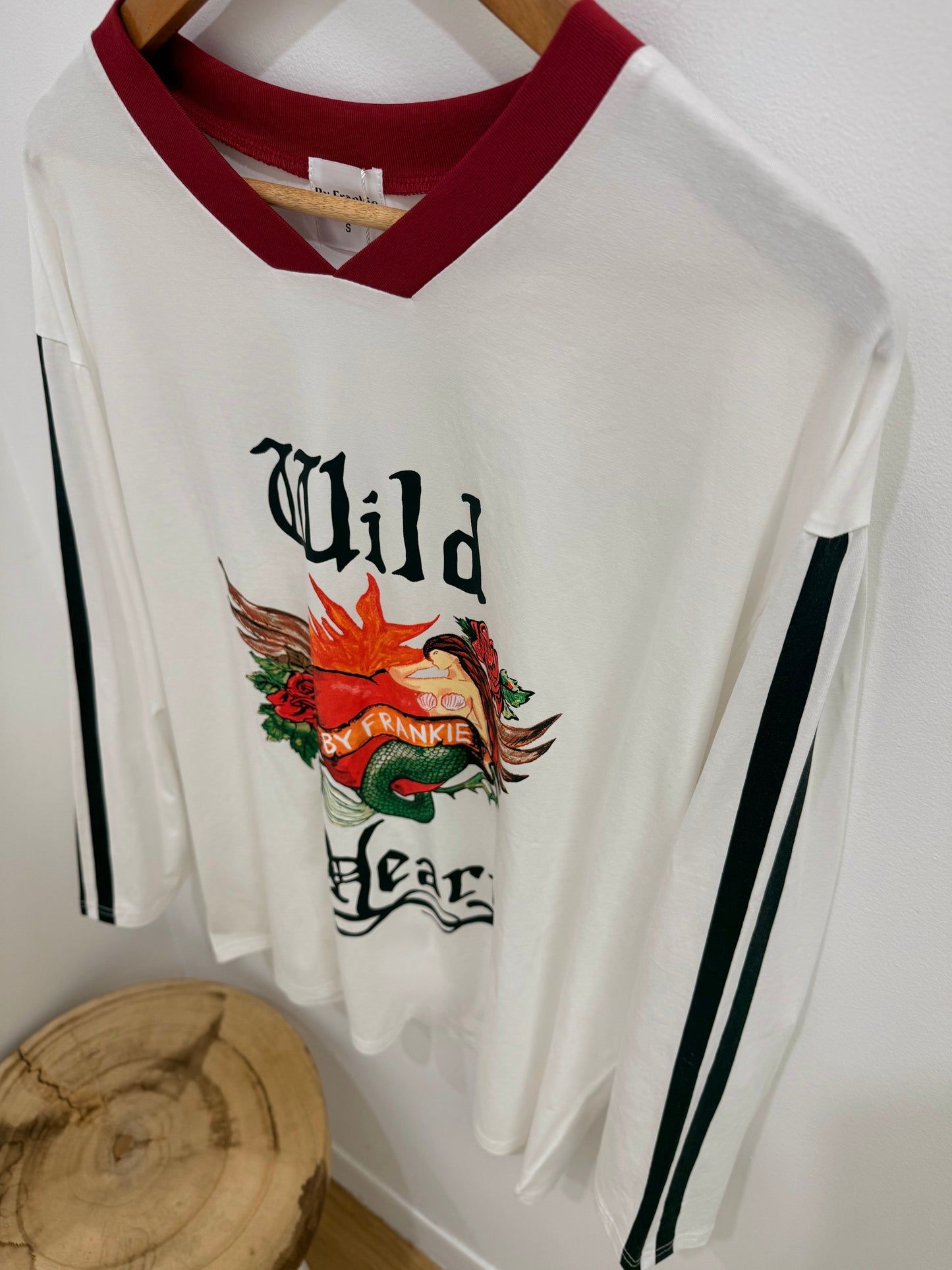 By Frankie/ Wild Heart Long Sleeve- White