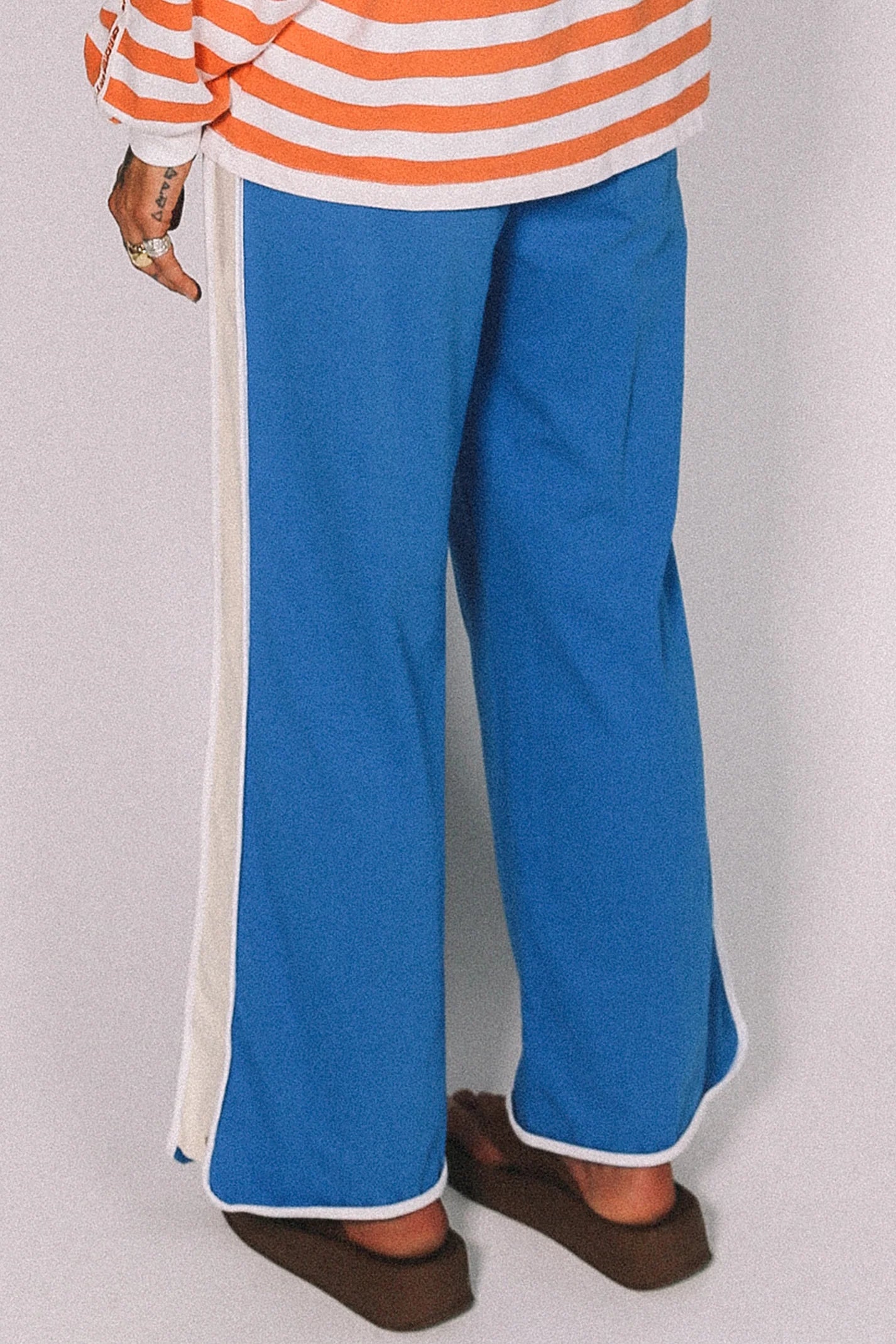 Cracker Day Club- LAZY DAY RETRO PANTS - BLUE