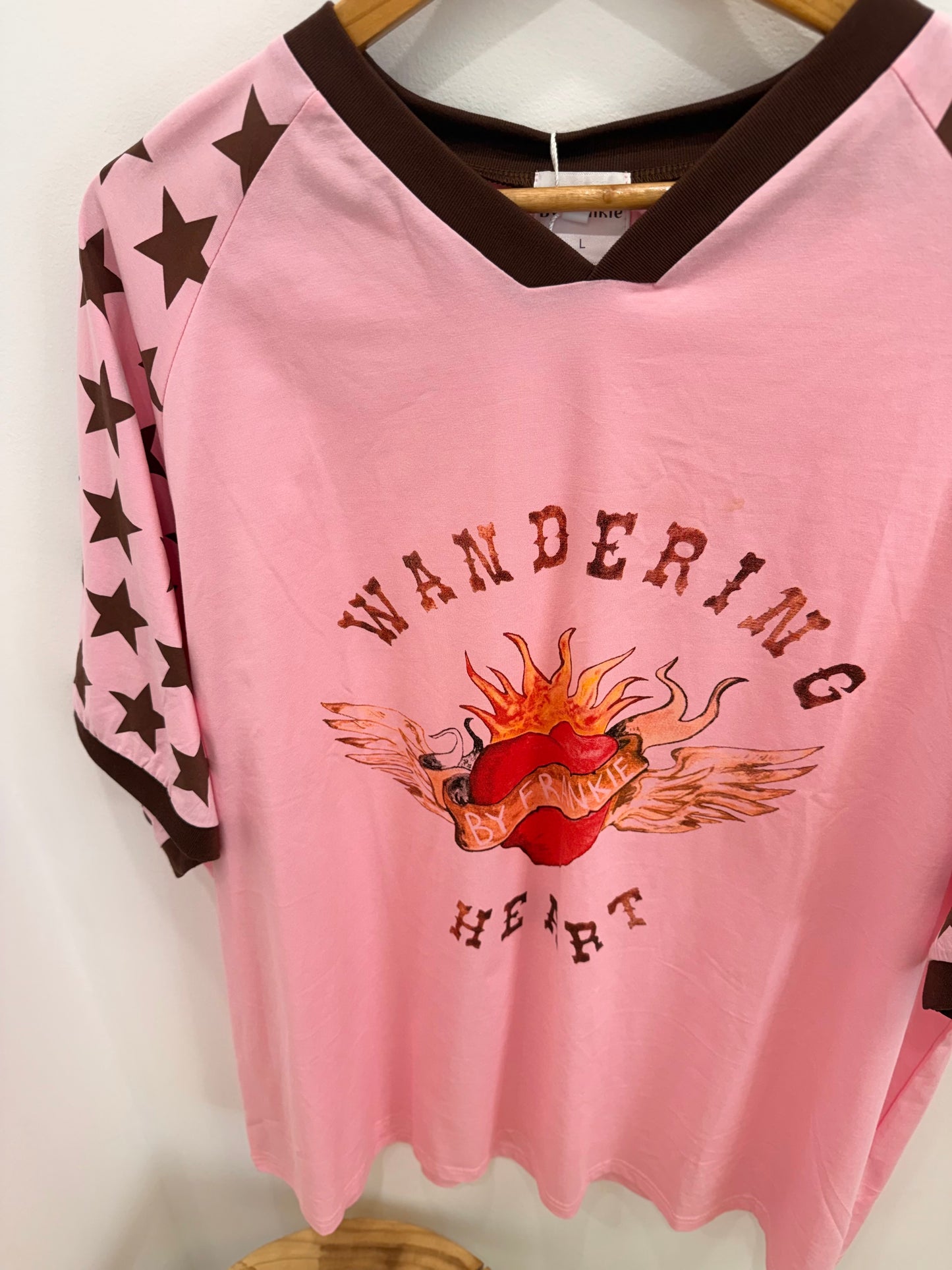 By Frankie/ Wandering Heart- Pink/ Mocha