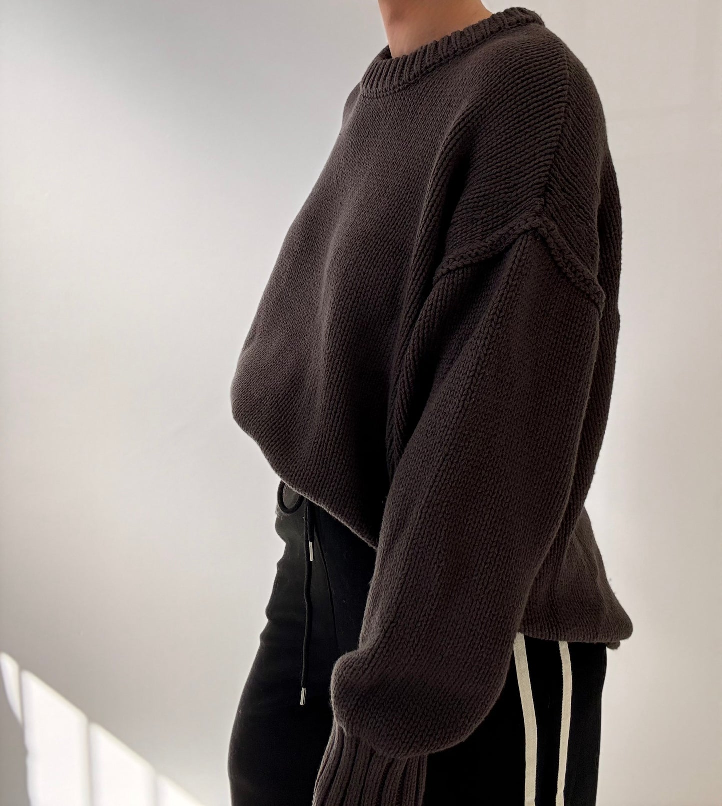 Harper Knit- Chocolate