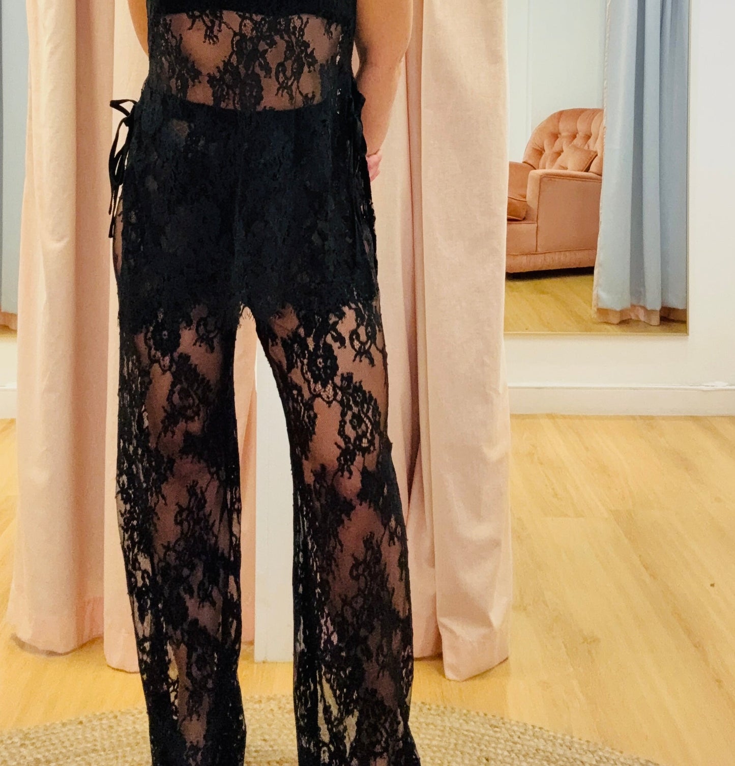 By Frankie/ Cartel Lace Top- Black