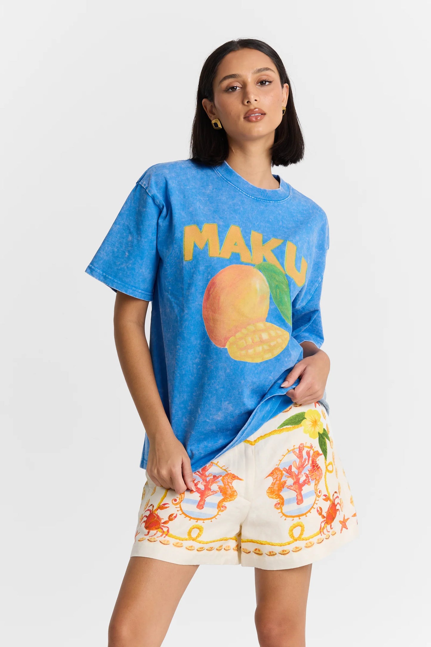 MAKU- MANGO OVERSIZE TEE