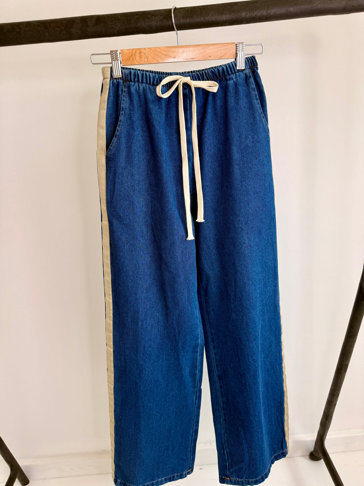 By Frankie // Denim Racer- Dark wash