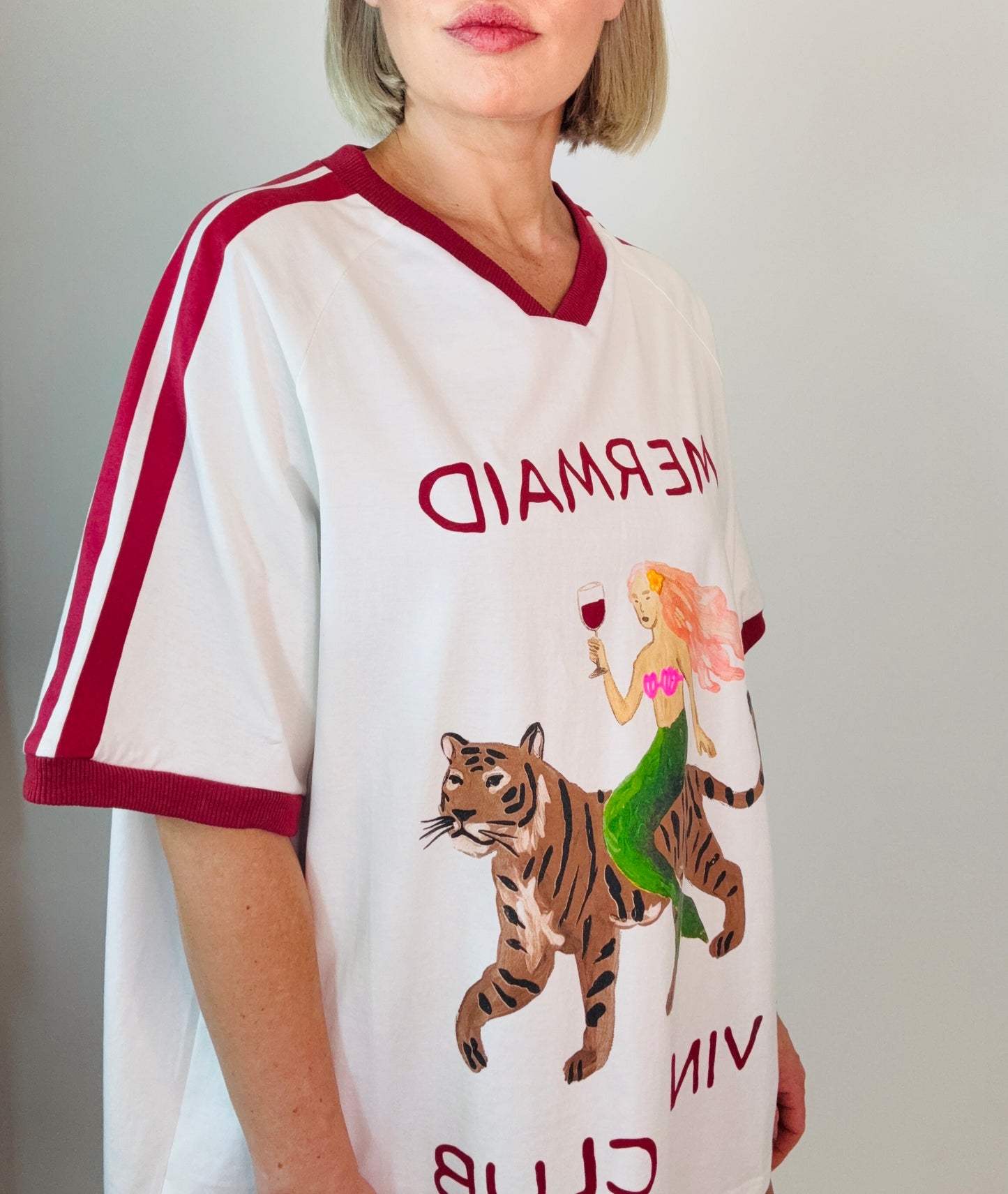 Racer Tee / Mermaid Vino club