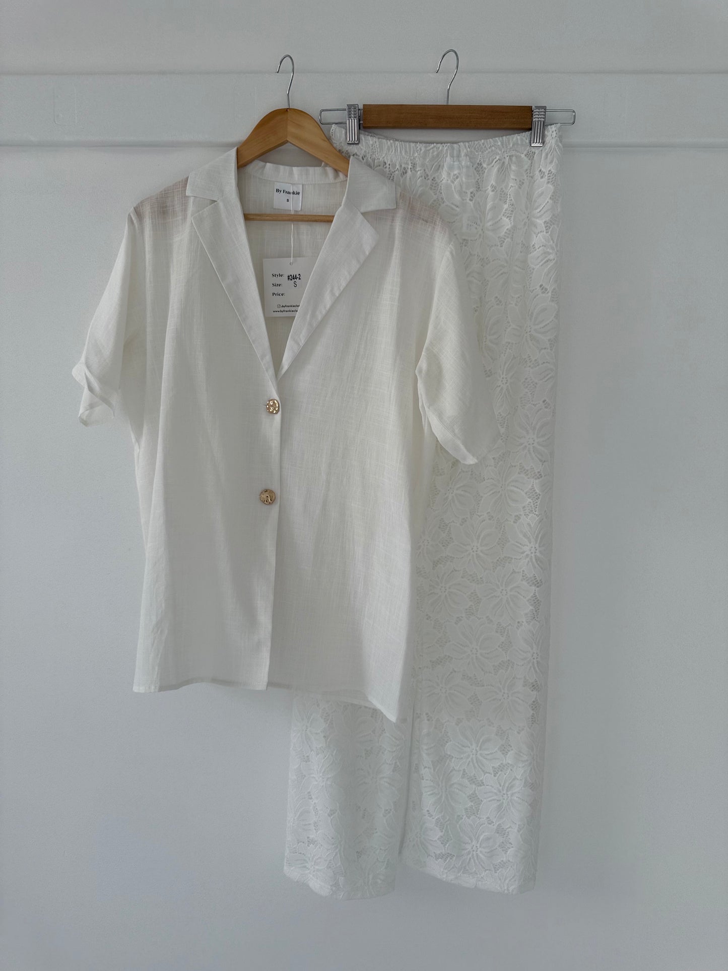 Koah Lace Set- White