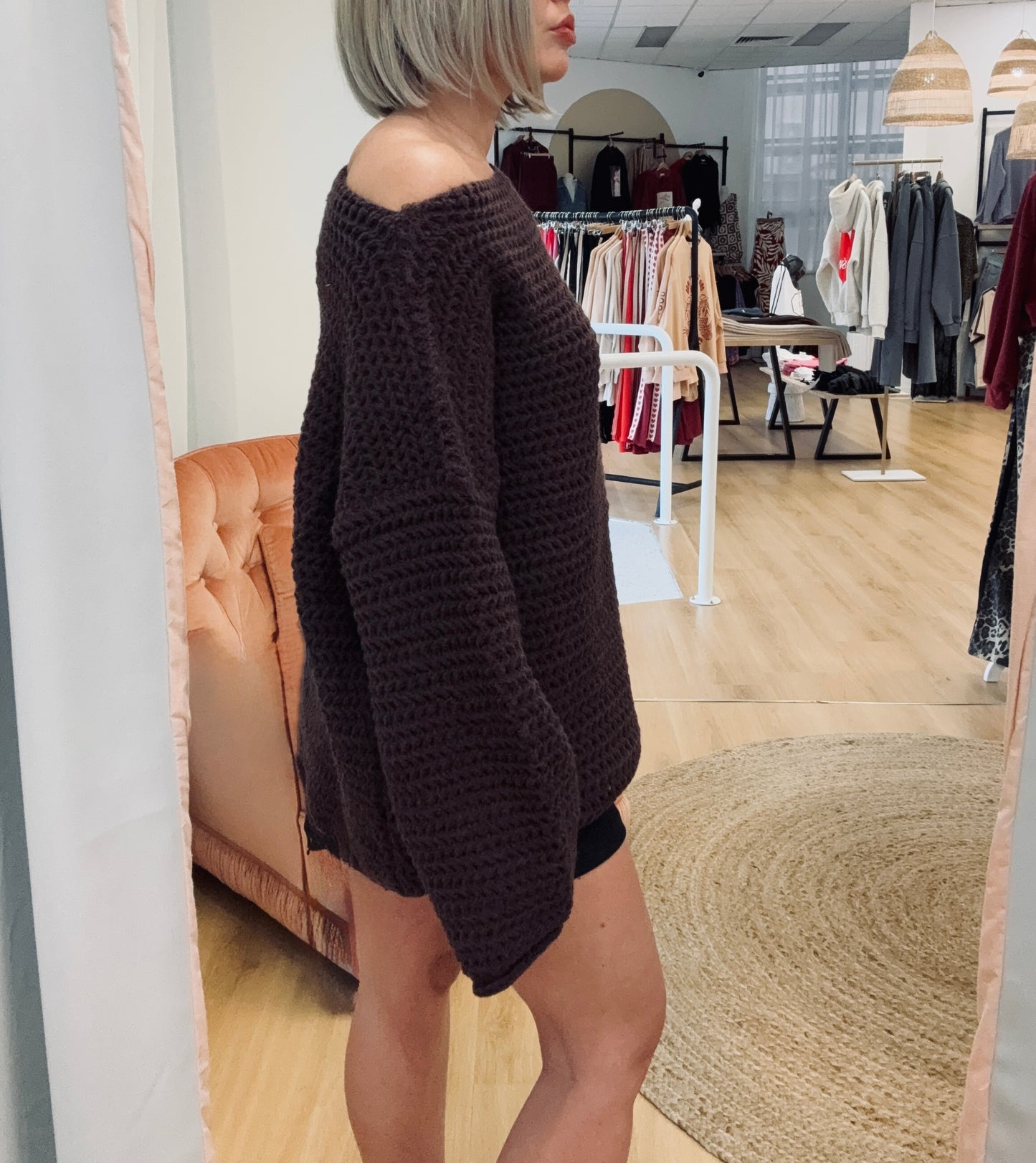 Nova knit- chocolate