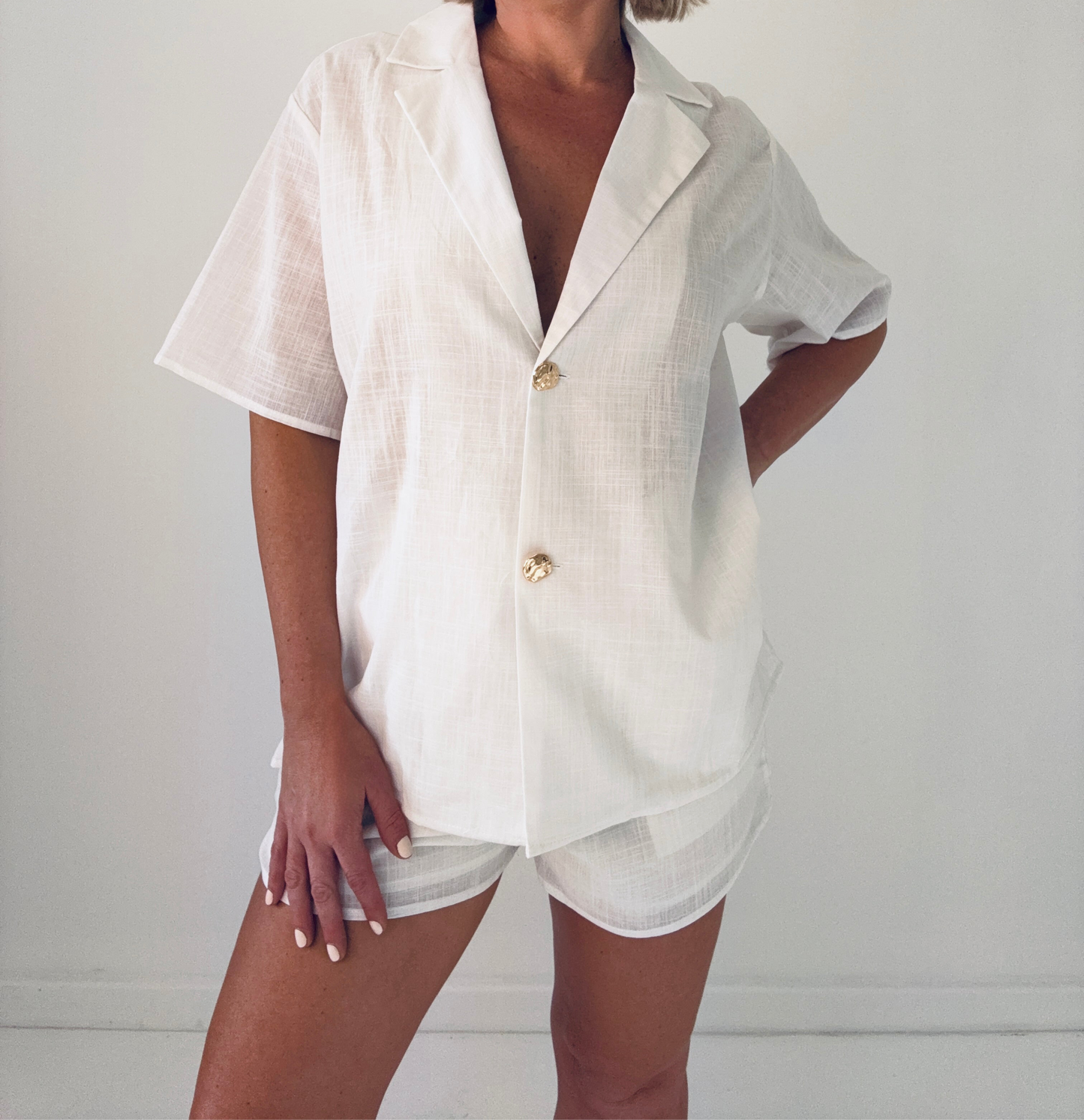 Kai Short Set- White