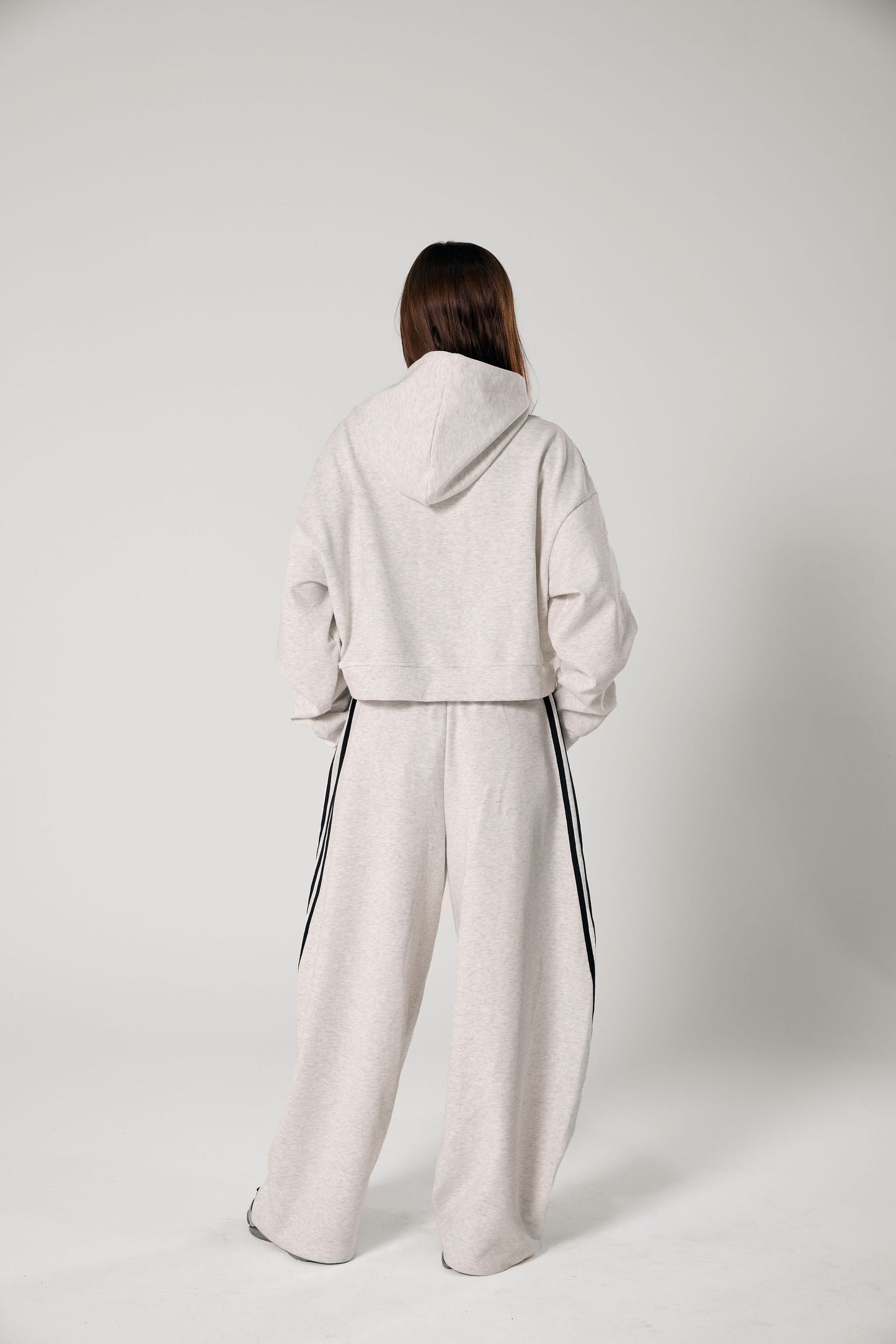 SŚAINT BARREL PANTS- Grey