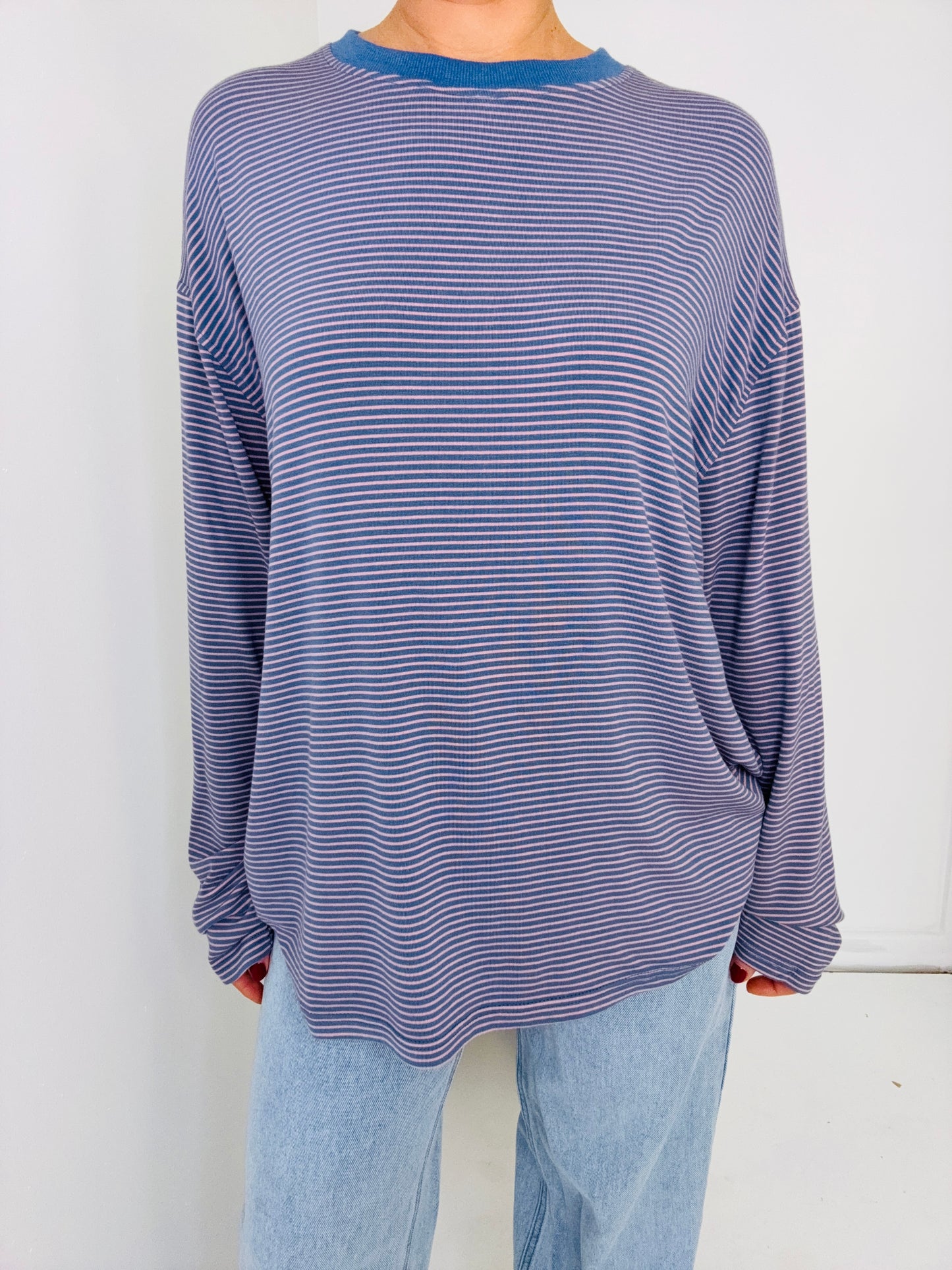 Bonnie stripe- Violet/pink