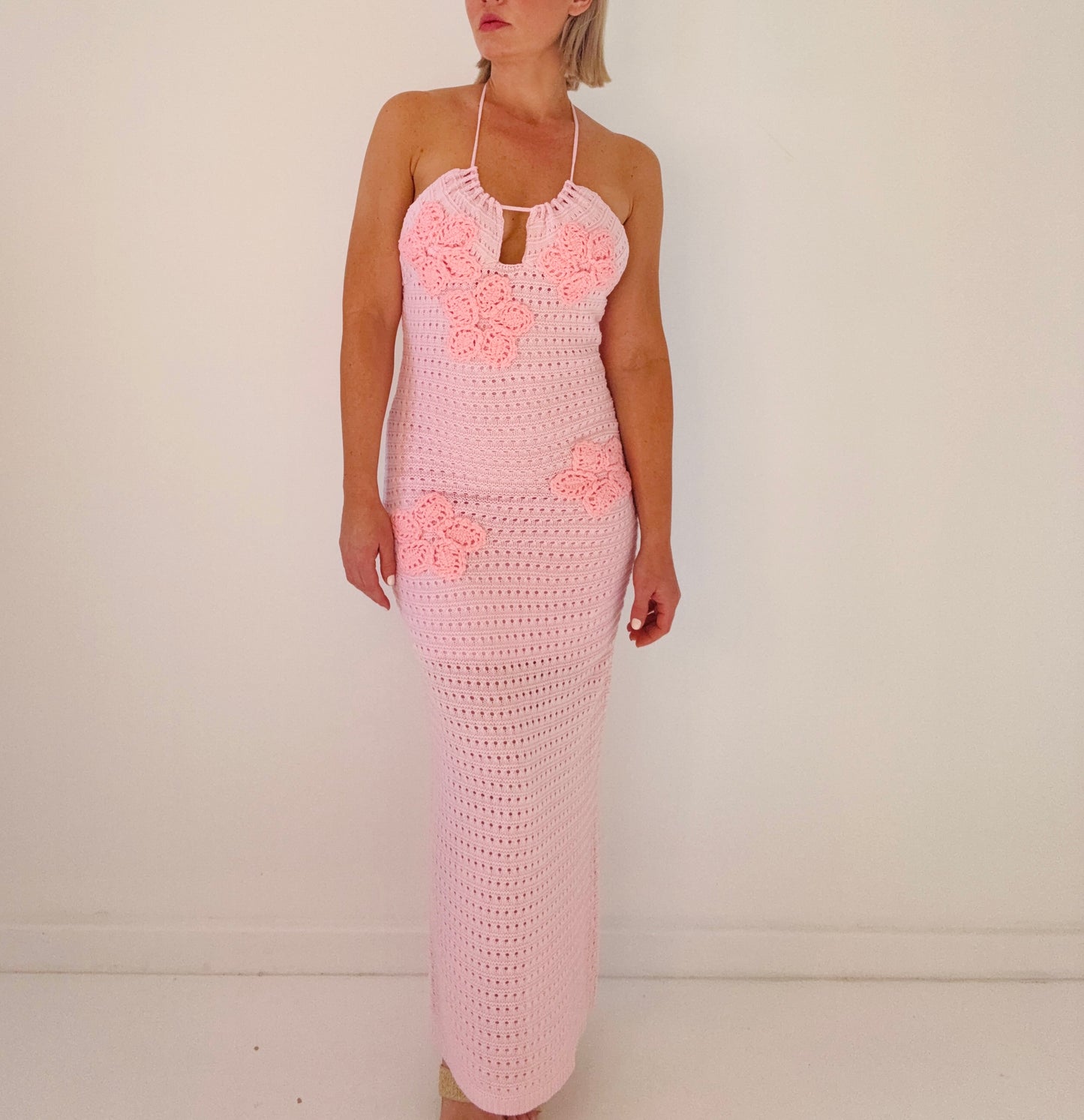 Ares Maxi Dress- Blush