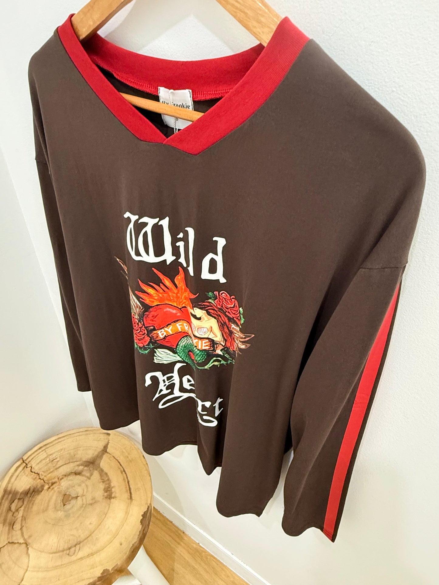 By Frankie/ Wild Heart Long Sleeve- Chocolate