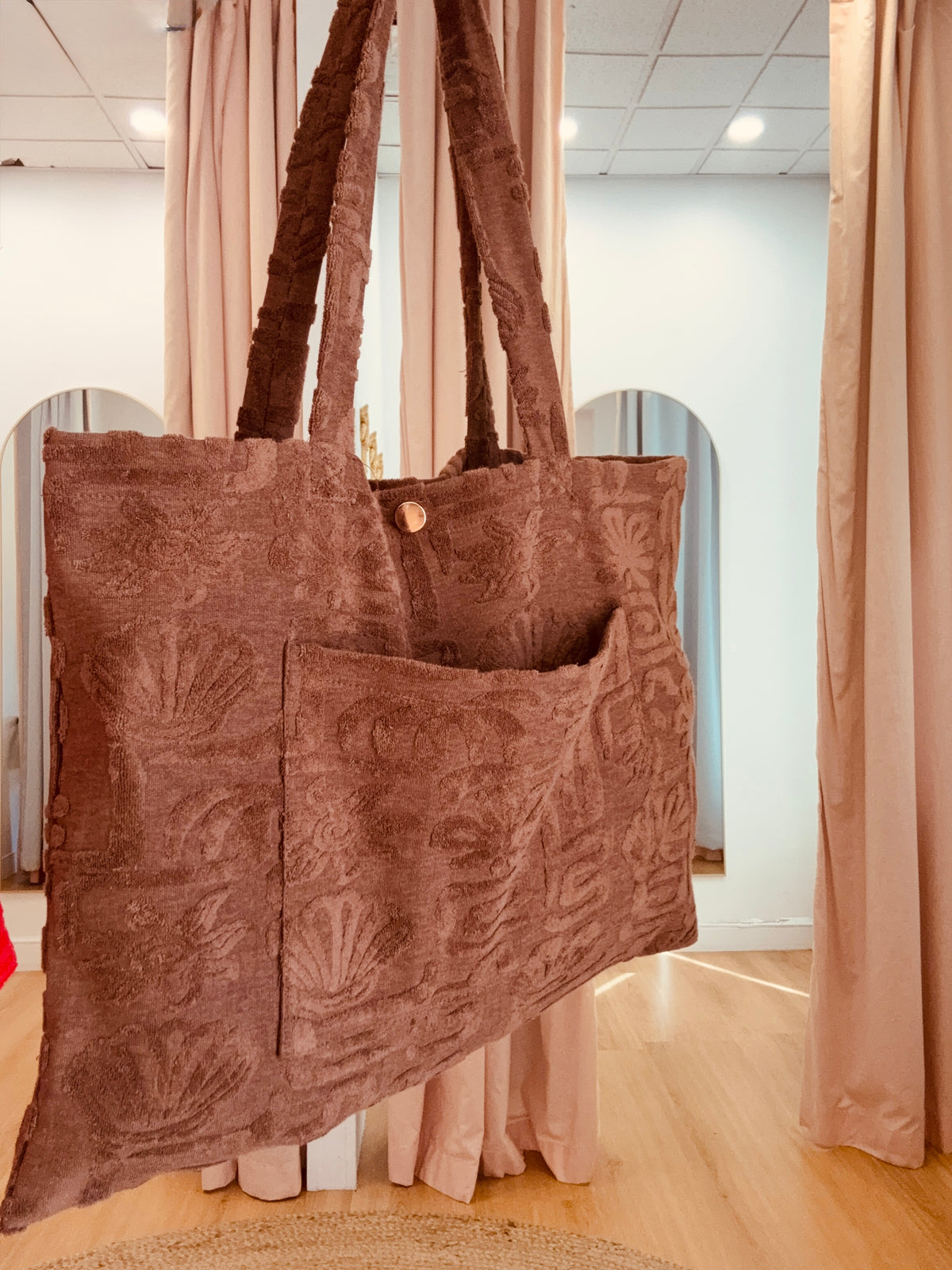 By Frankie/ Terry Tote- Chocolate