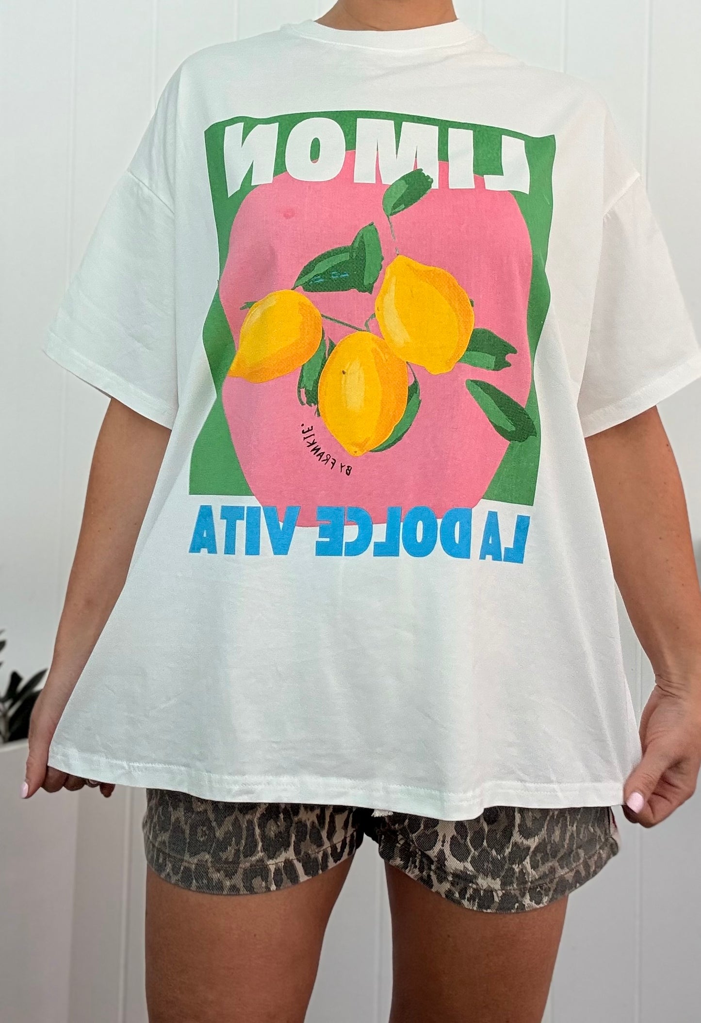 By Frankie/ Limon La Dolce Tee