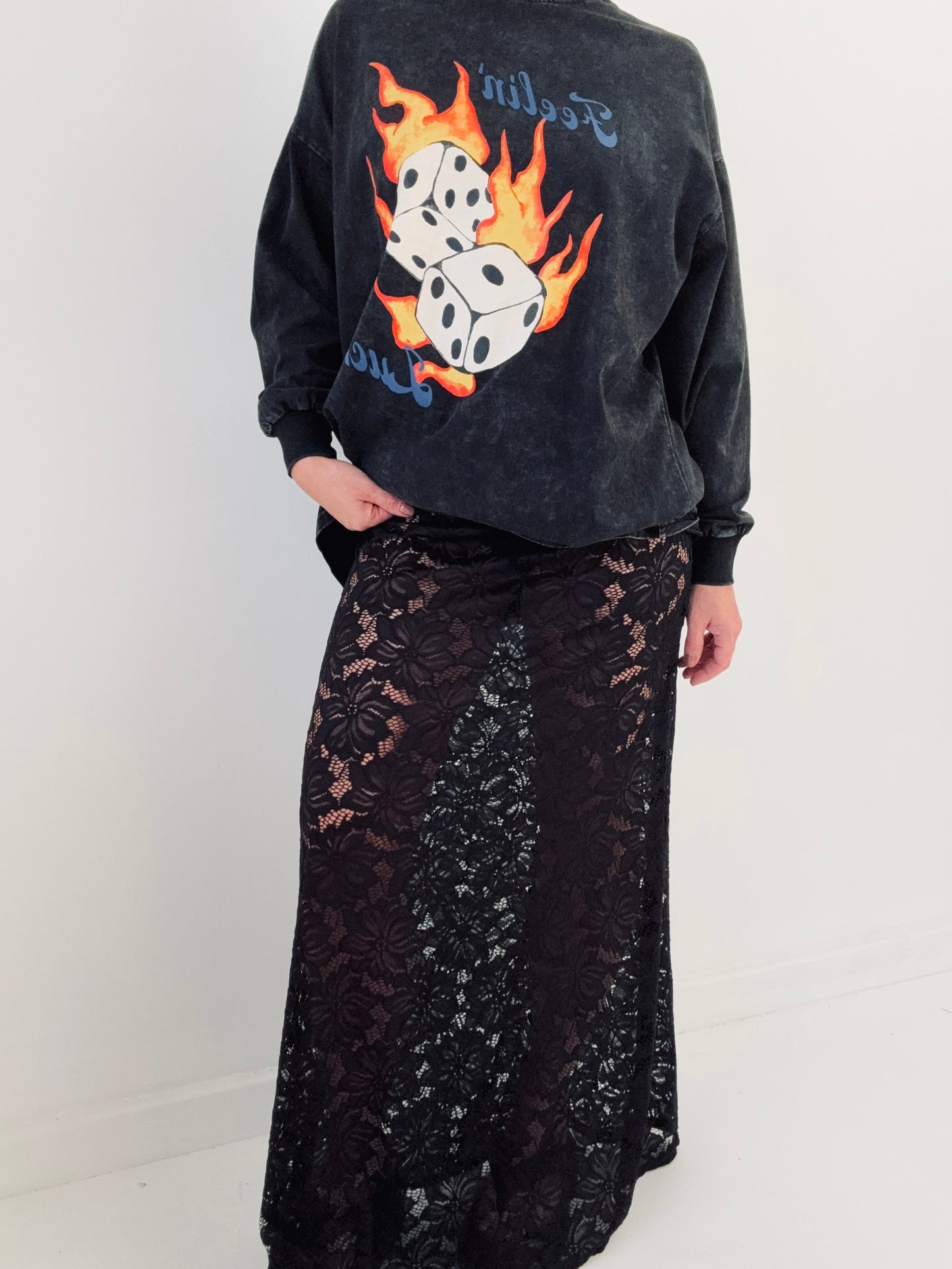 By Frankie / Zara Lace Skirt