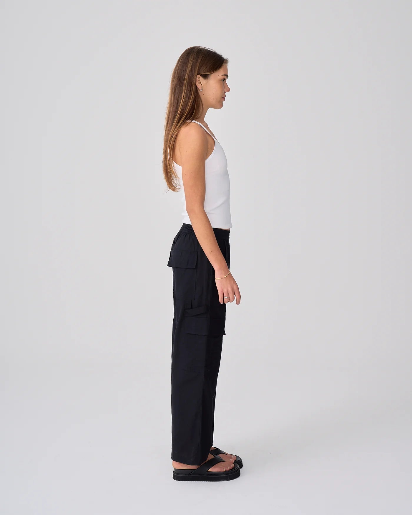Near The Sea- BASICS RIBBED SINGLET