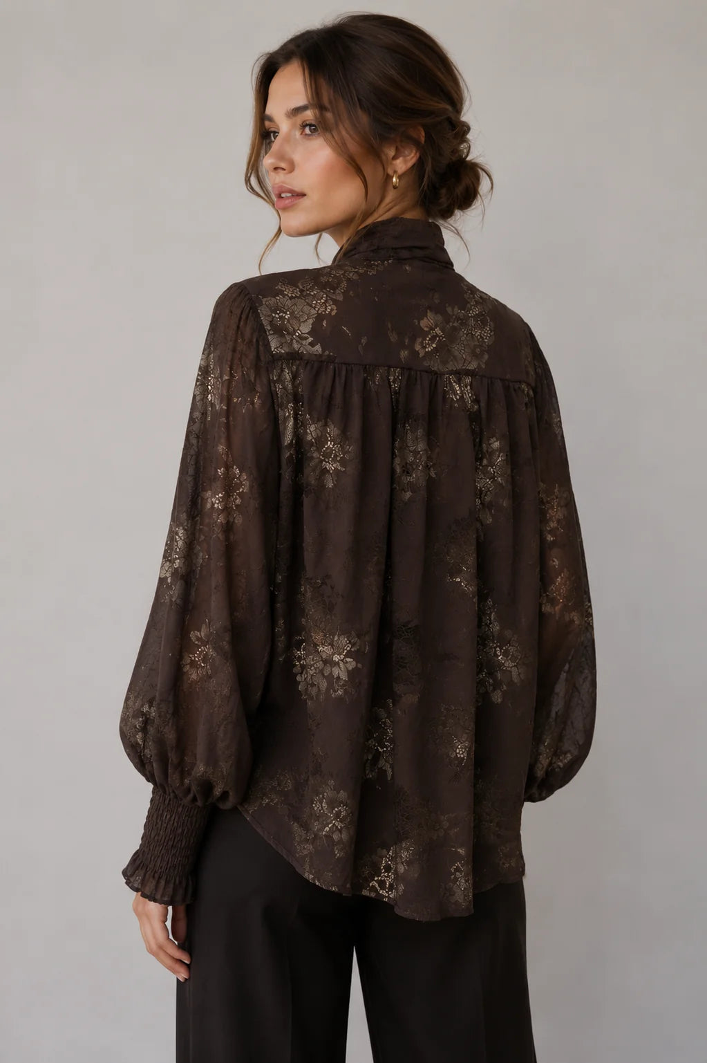 Saint Dreams Shirt- Chocolate
