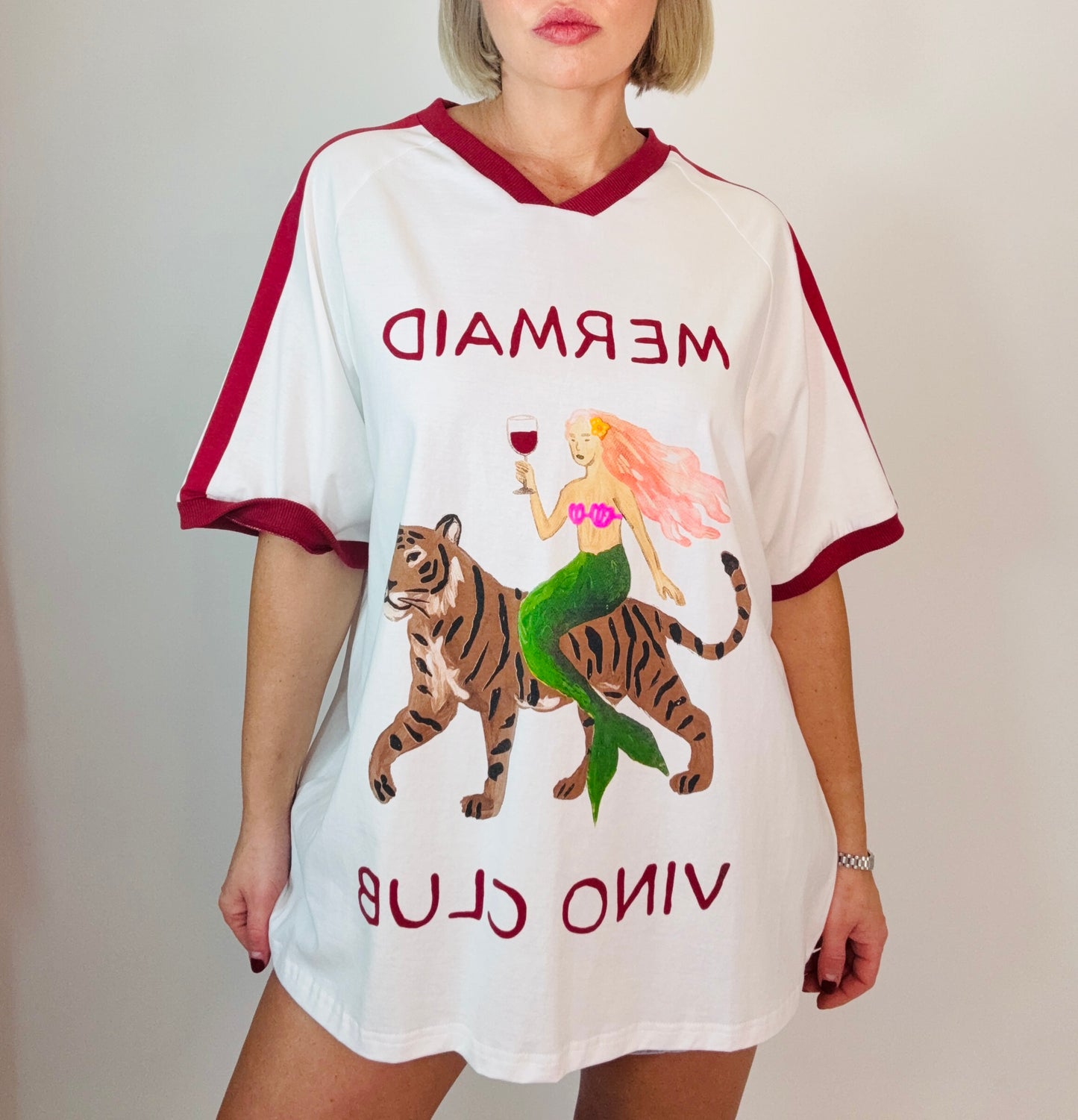 Racer Tee / Mermaid Vino club