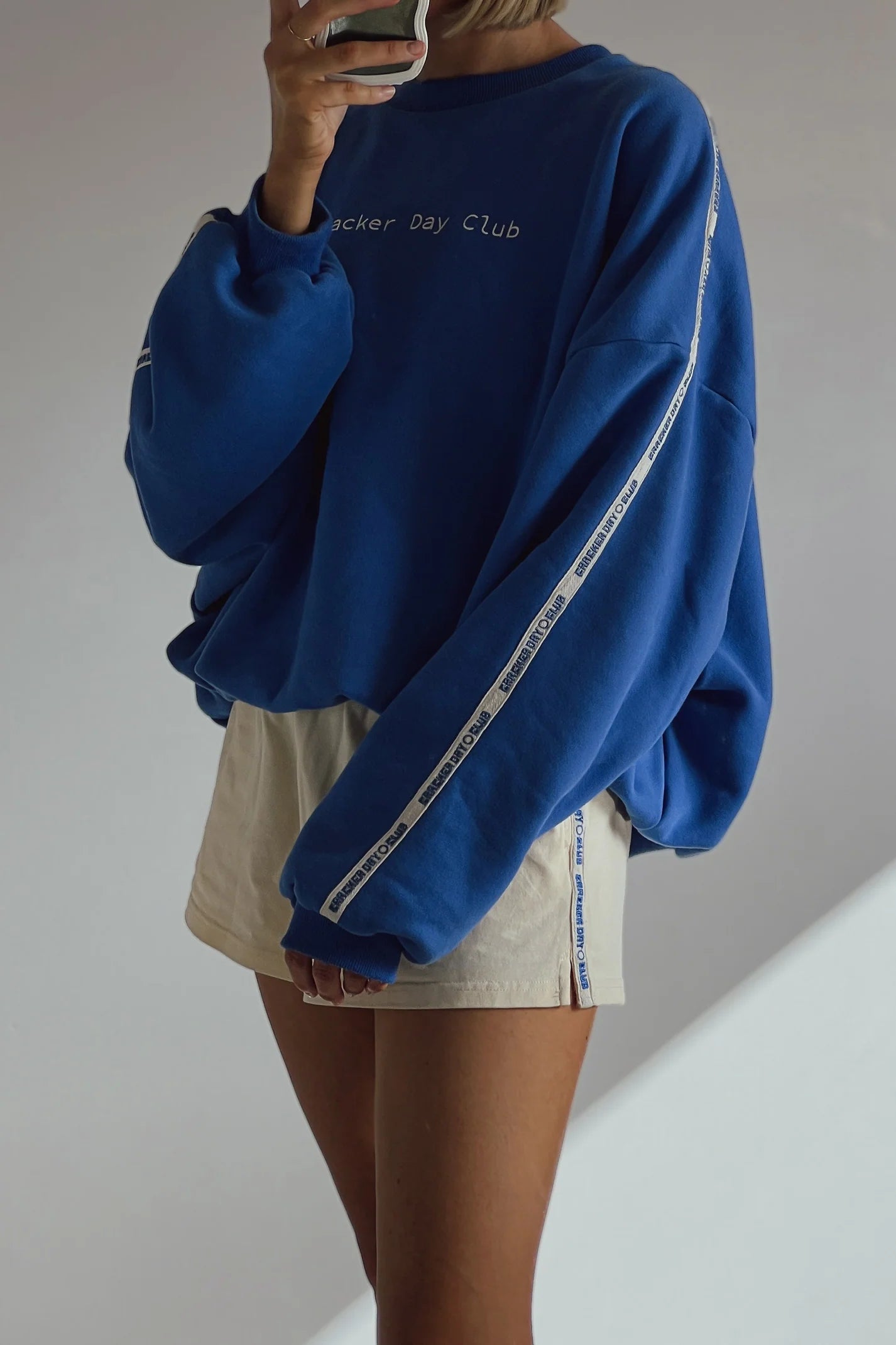 CLOUD RACER SWEATER - BLUE