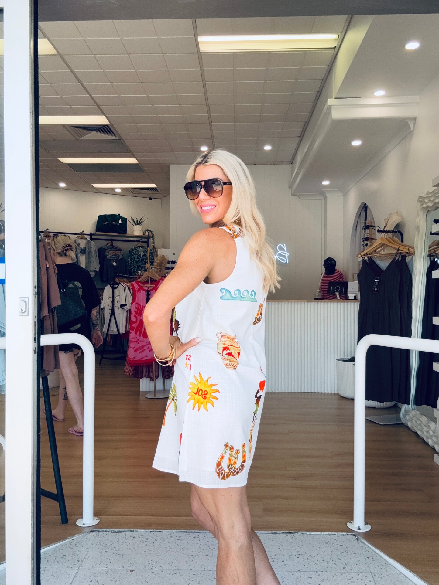 Moana Sleeveless Day Dress