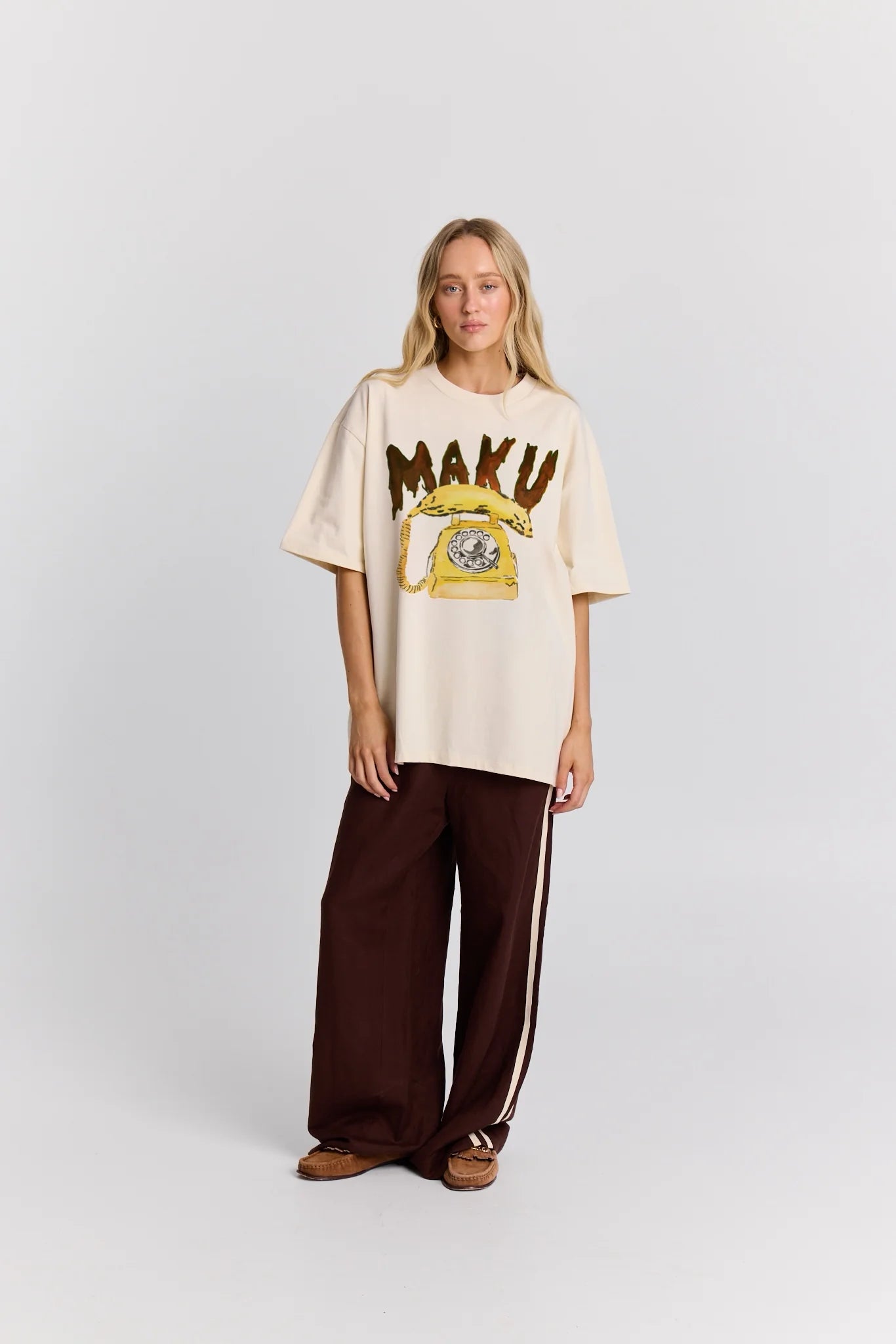MAKU- BANANA PHONE OVERSIZE TEE