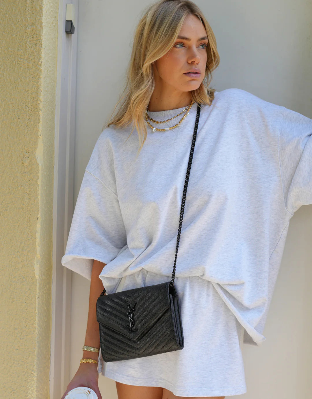 The Mason Tee / Grey Marle