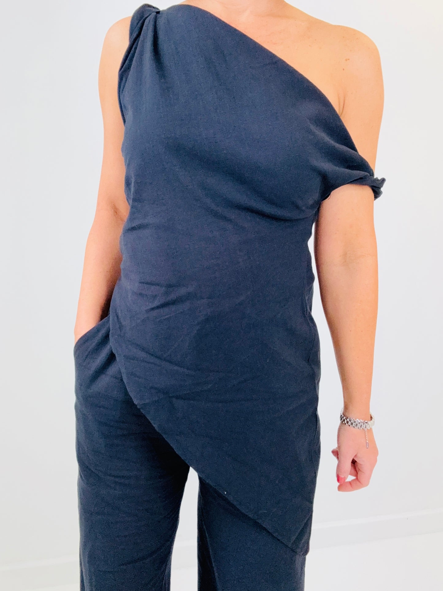 Rome Linen Set- Black