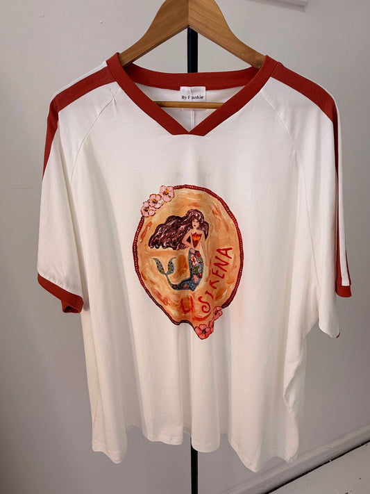 By Frankie/ La Sirena Racer Tee