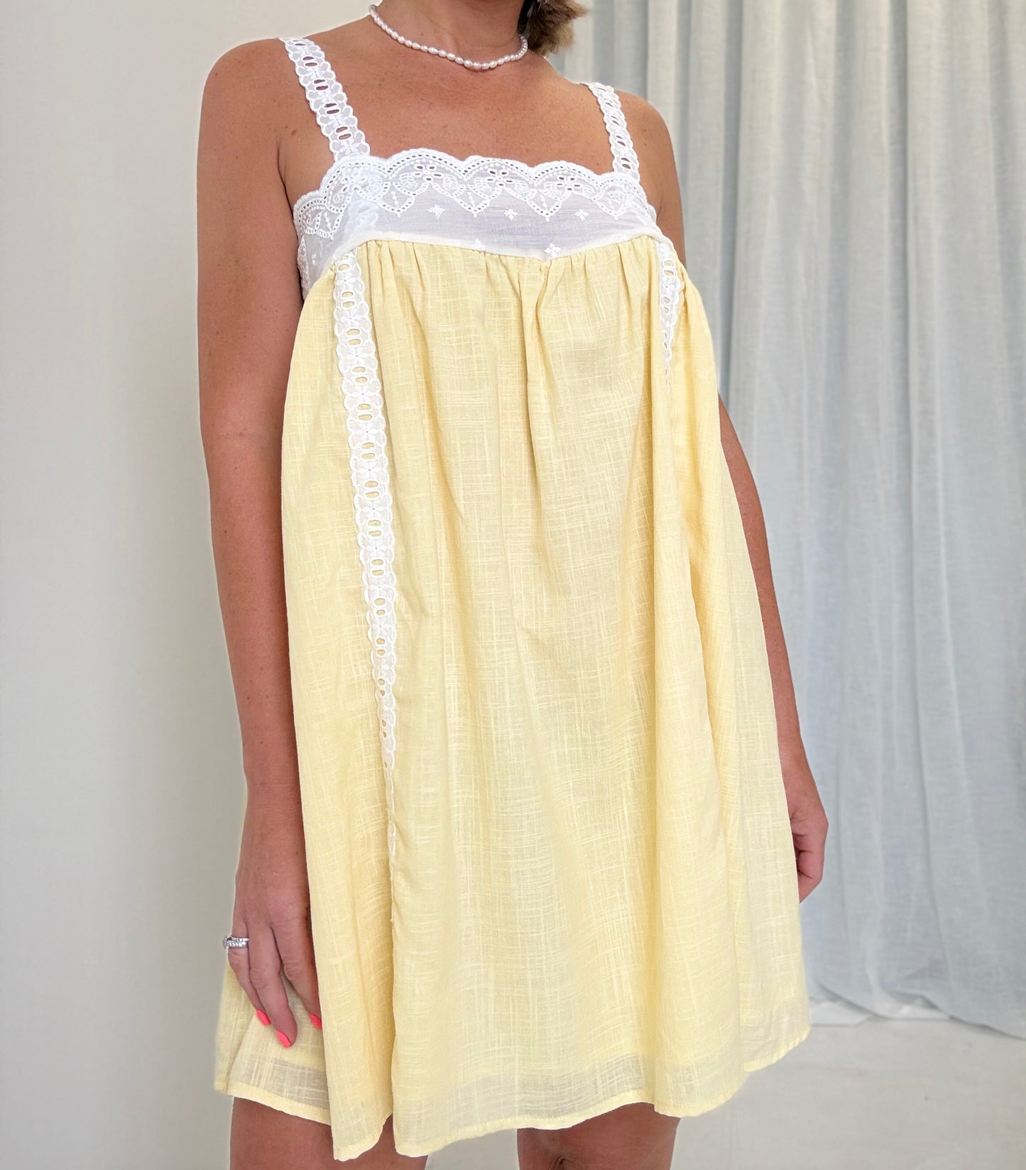 By Frankie/ Ellie Sun Dress- Butter