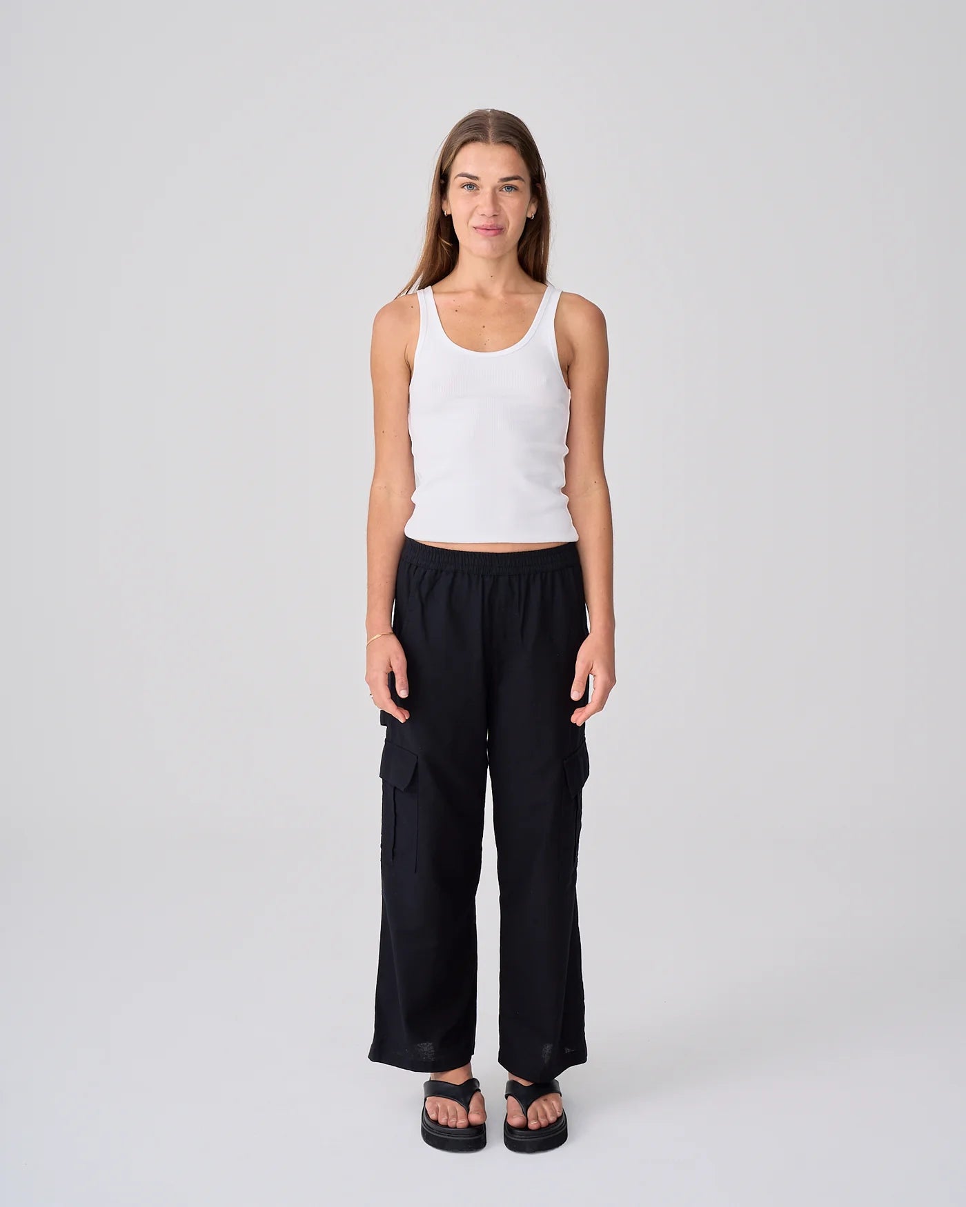 Near The Sea- BASICS RIBBED SINGLET