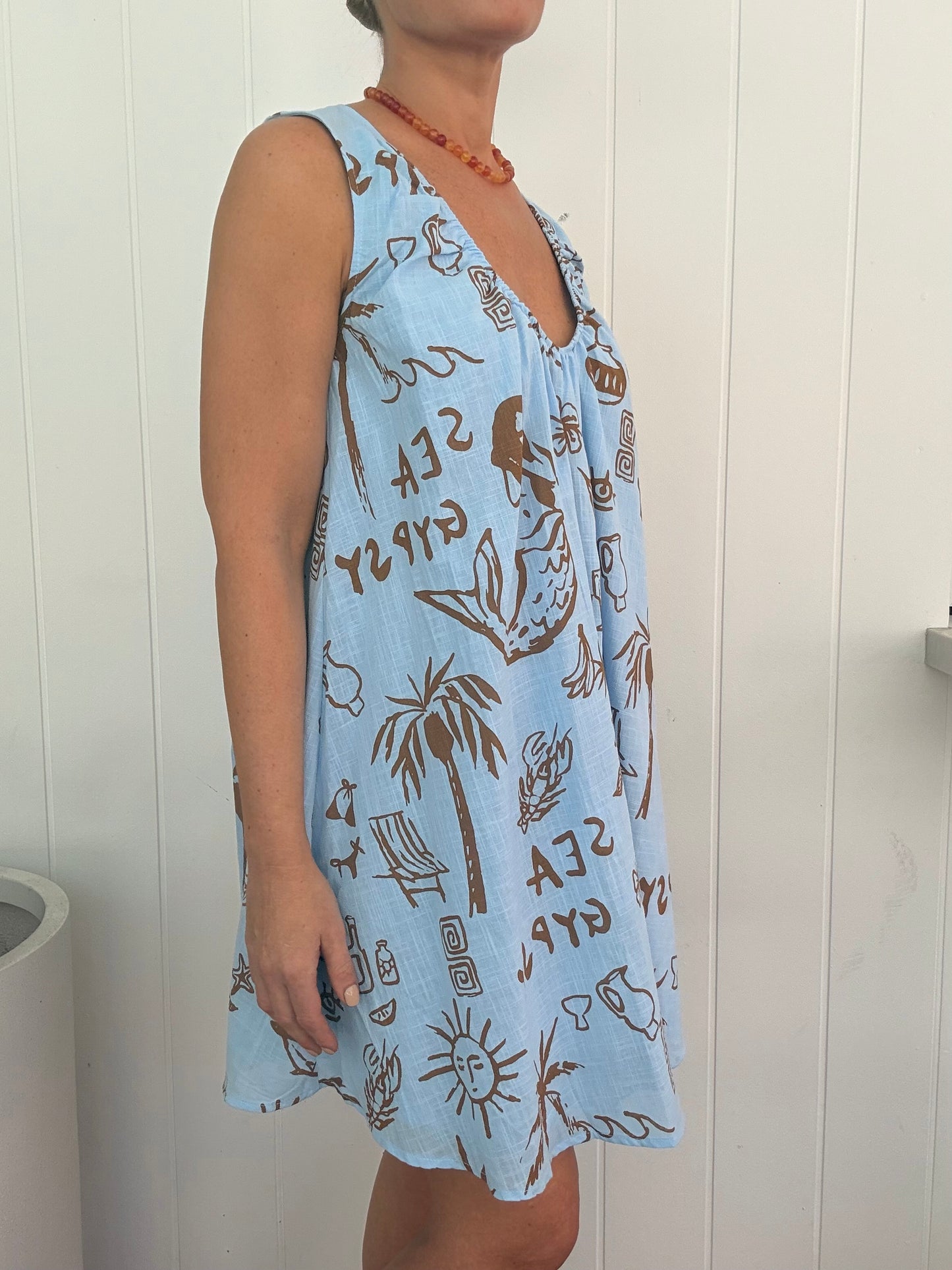 By Frankie: Sea Gypsy- Sky Blue