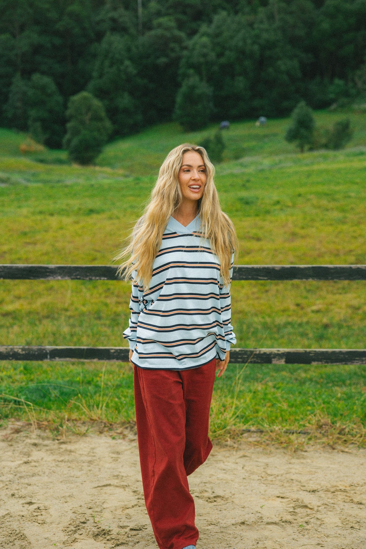 CRACKER DAY CLUB- NAUTICAL LONG SLEEVE TEE - CAPTAINS