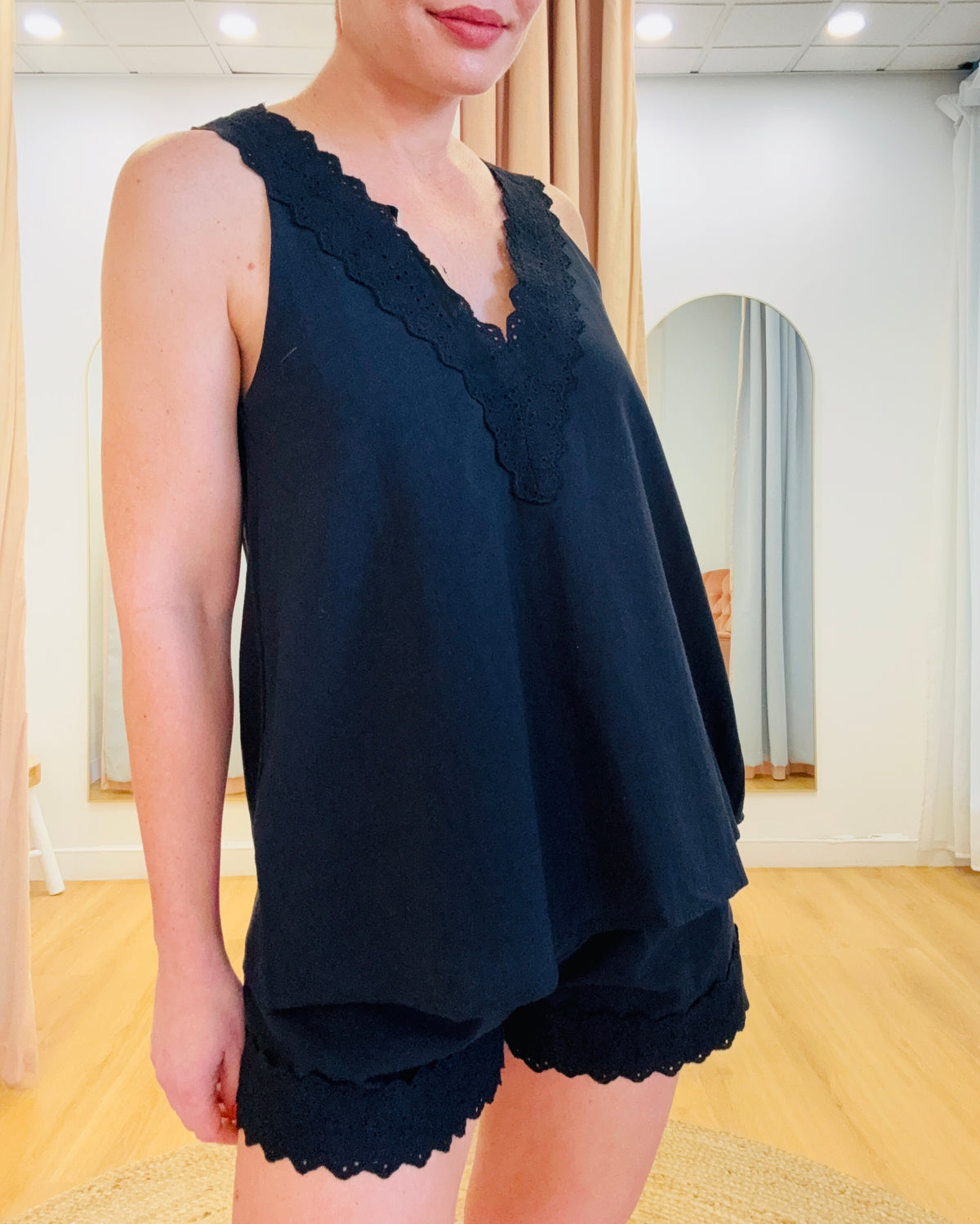 By Frankie/ Hazel Cami- Black