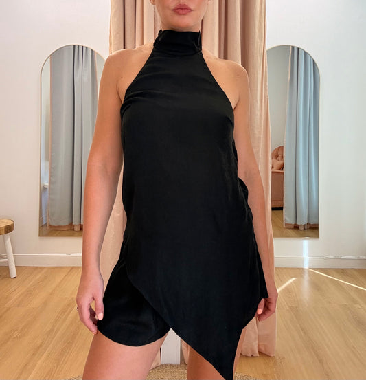 By Frankie / Hali Halter Set-Black