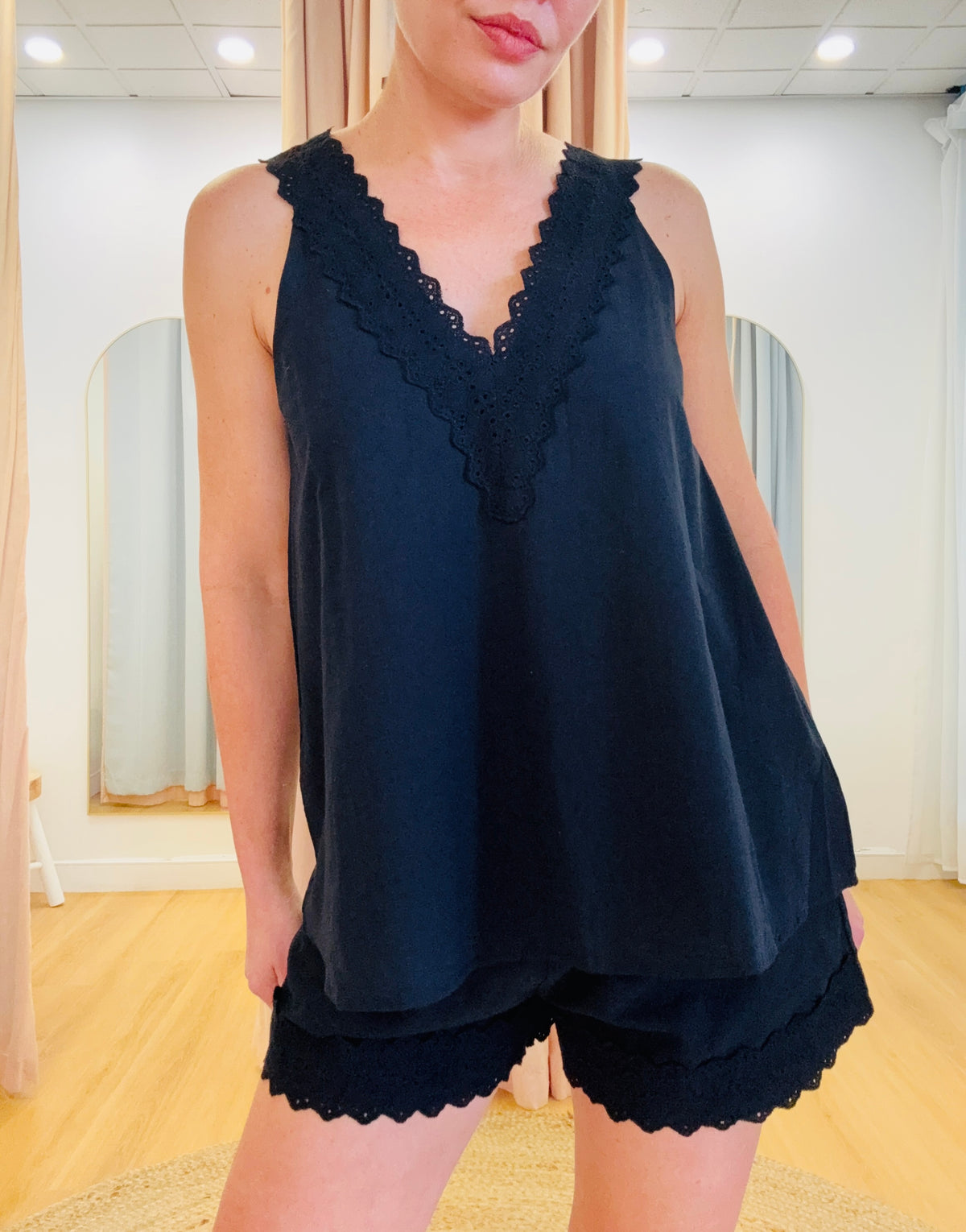 By Frankie/ Hazel Cami- Black