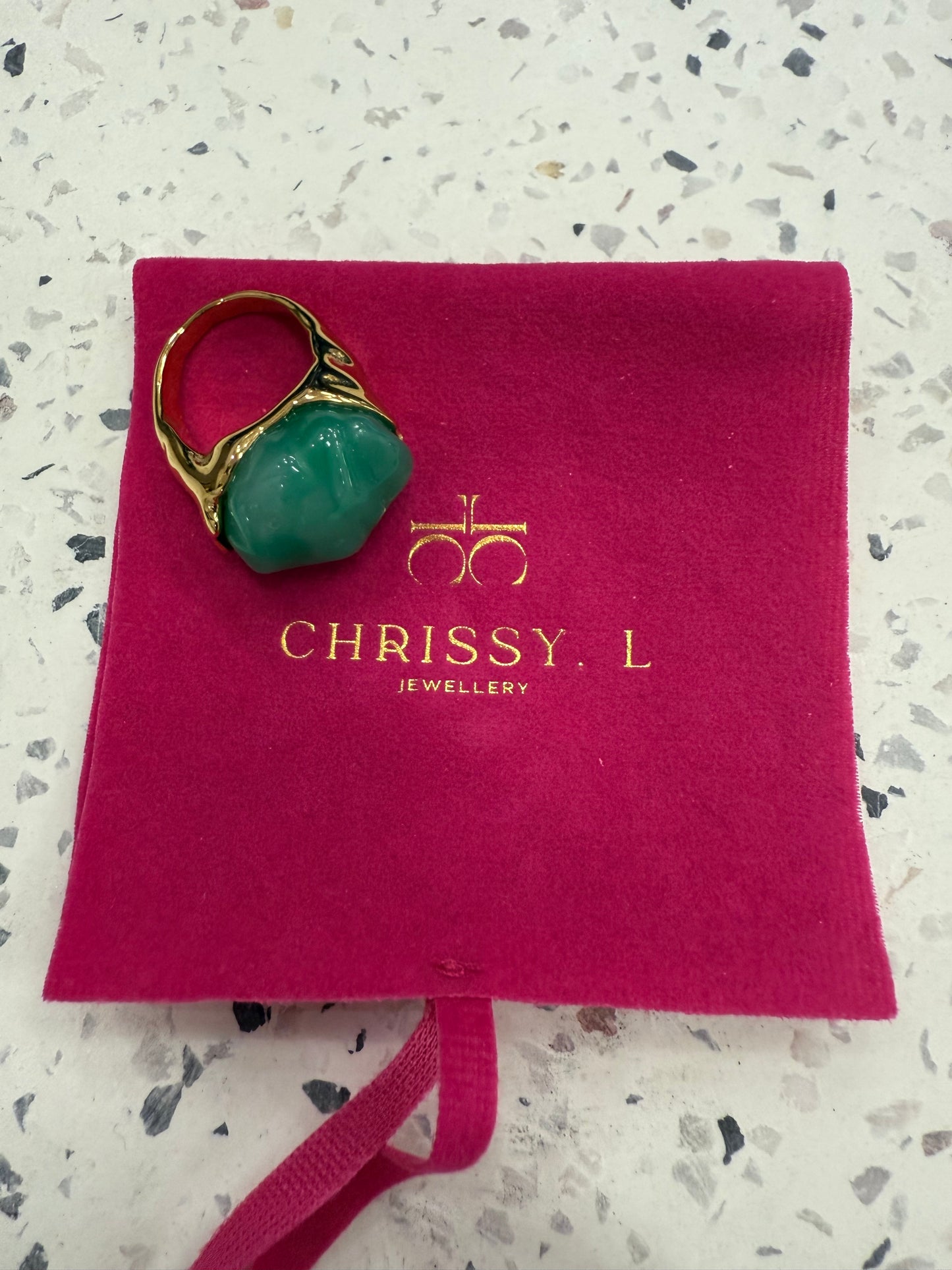 Ocean Wisdom in Turquoise Ring