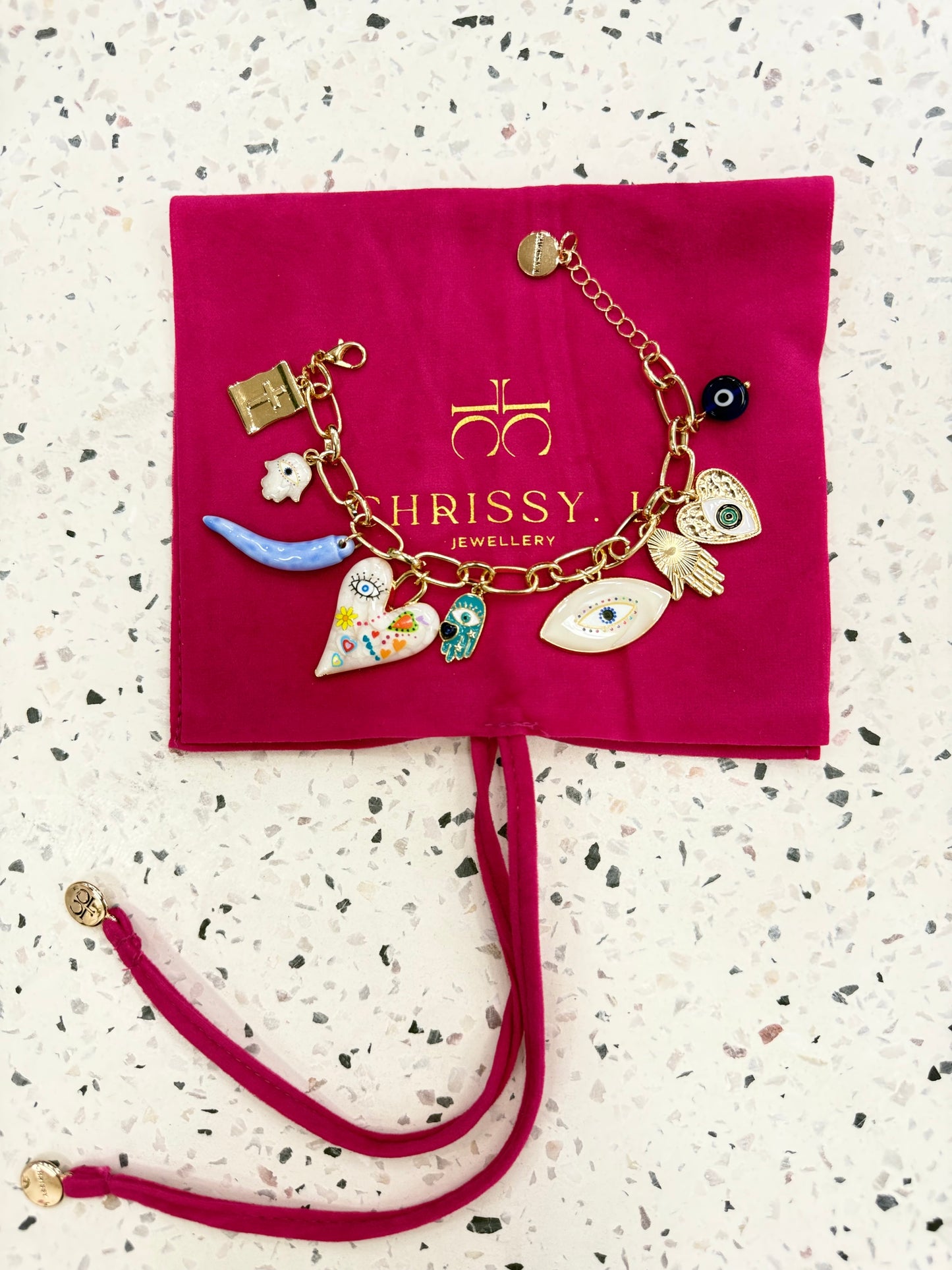 Protection Charm Bracelet - Multicolor