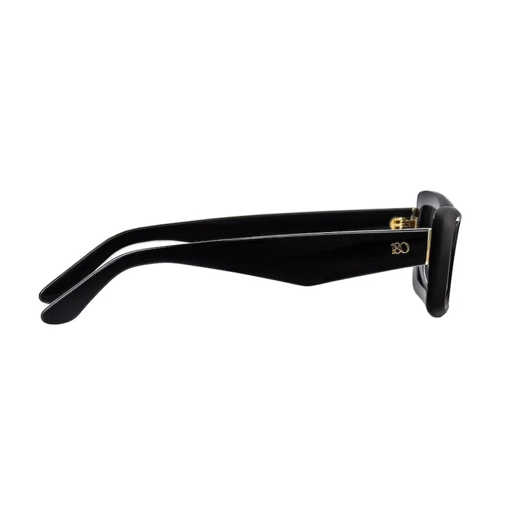180EYEWEAR- 'ZAII II' FT. GLOSS BLACK W. BLACK LENS