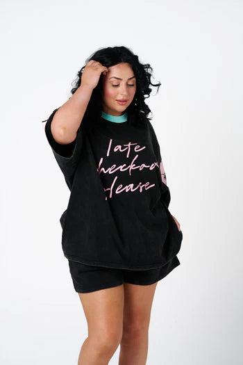 HIBISCUS HOTEL- Late Checkout Tee