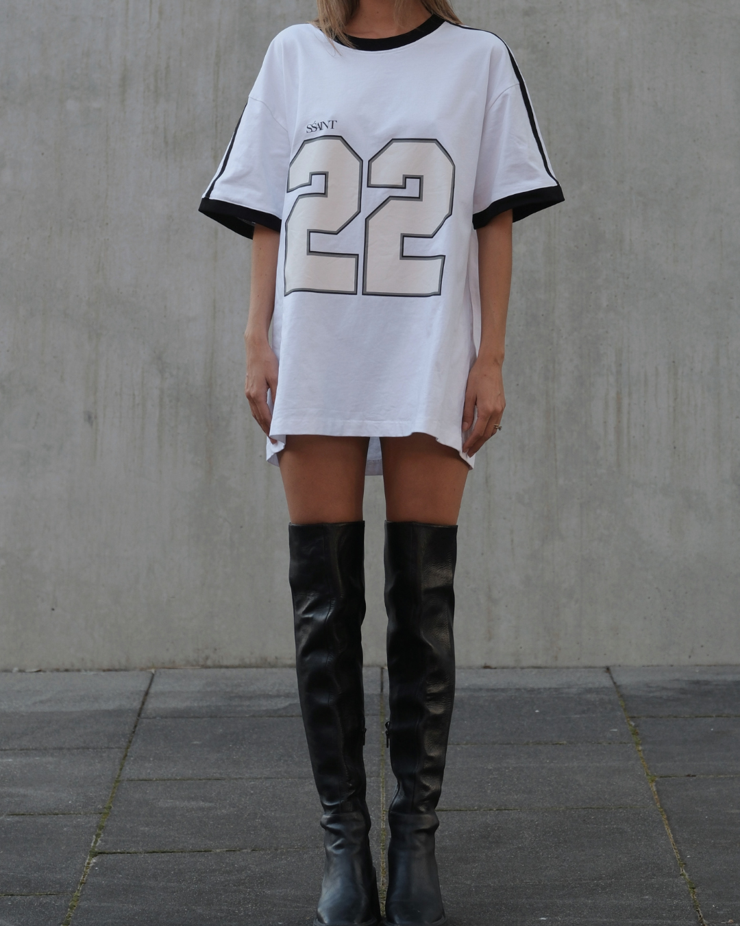 SSAINT- TWENTY TWO TEE WHITE