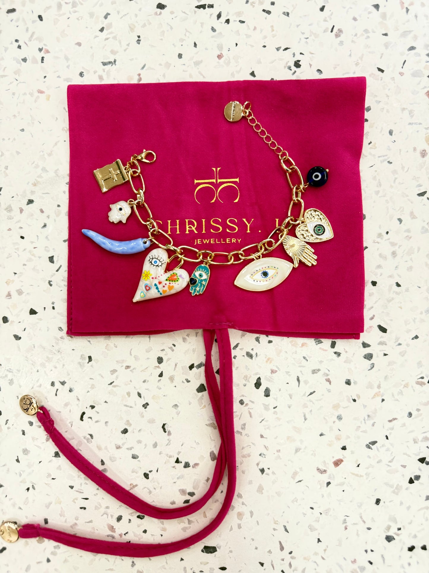 Protection Charm Bracelet - Multicolor