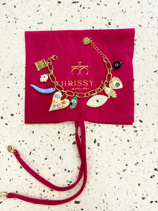 Protection Charm Bracelet - Multicolor