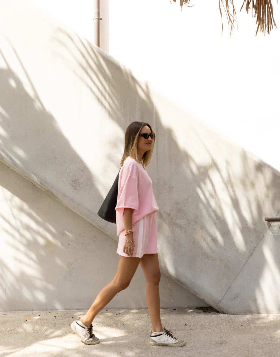 Luna Lane/ The Mason Tee-Pink
