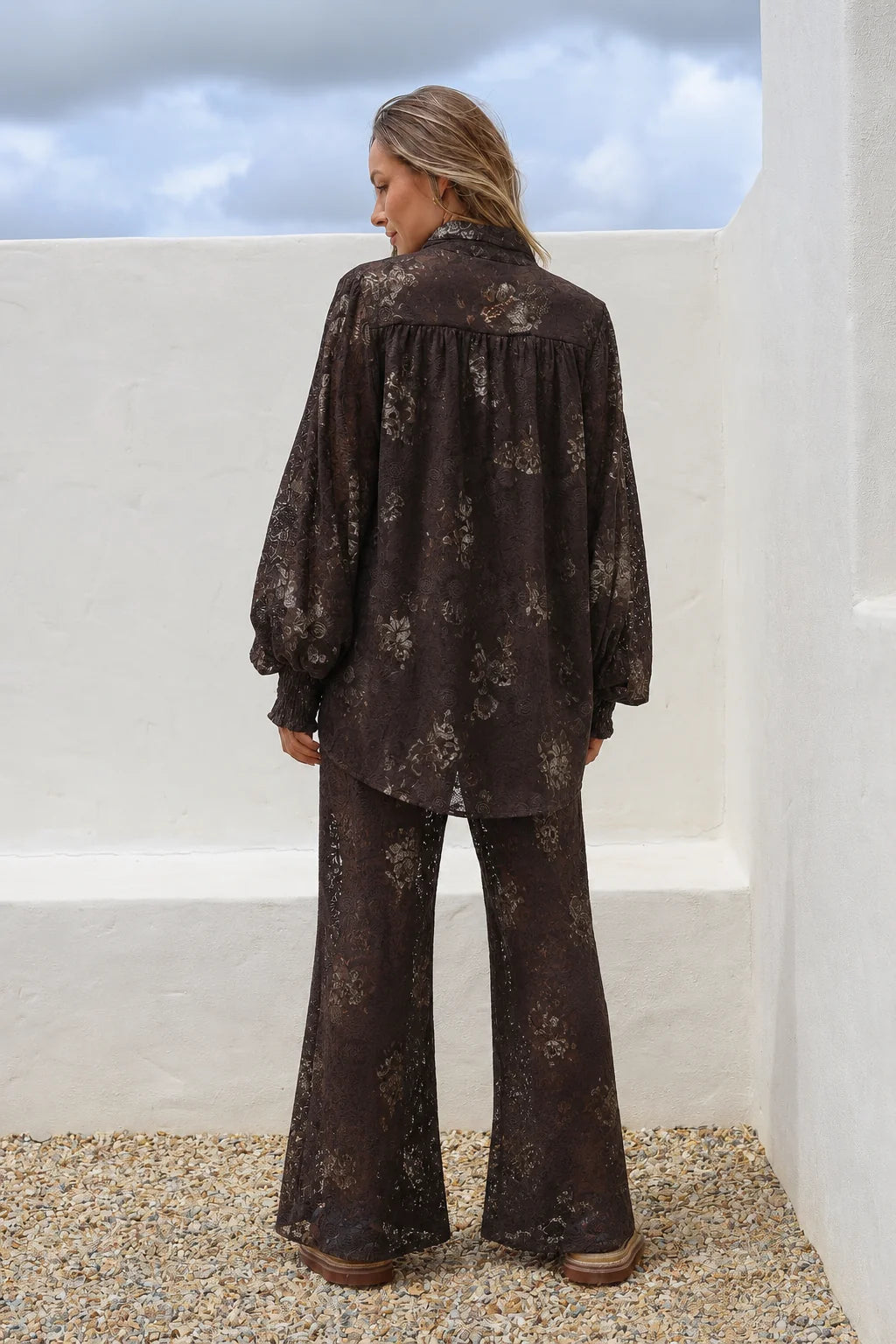 Saint Dreams Shirt- Chocolate
