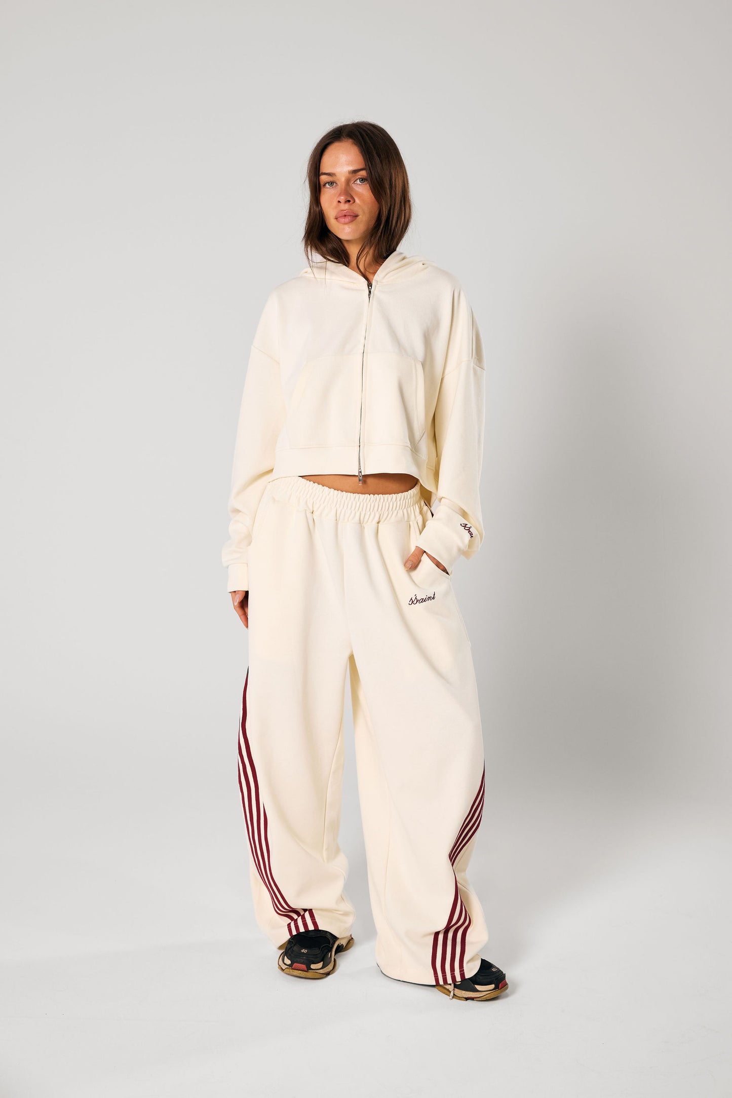 SŚAINT BARREL PANTS- Butter