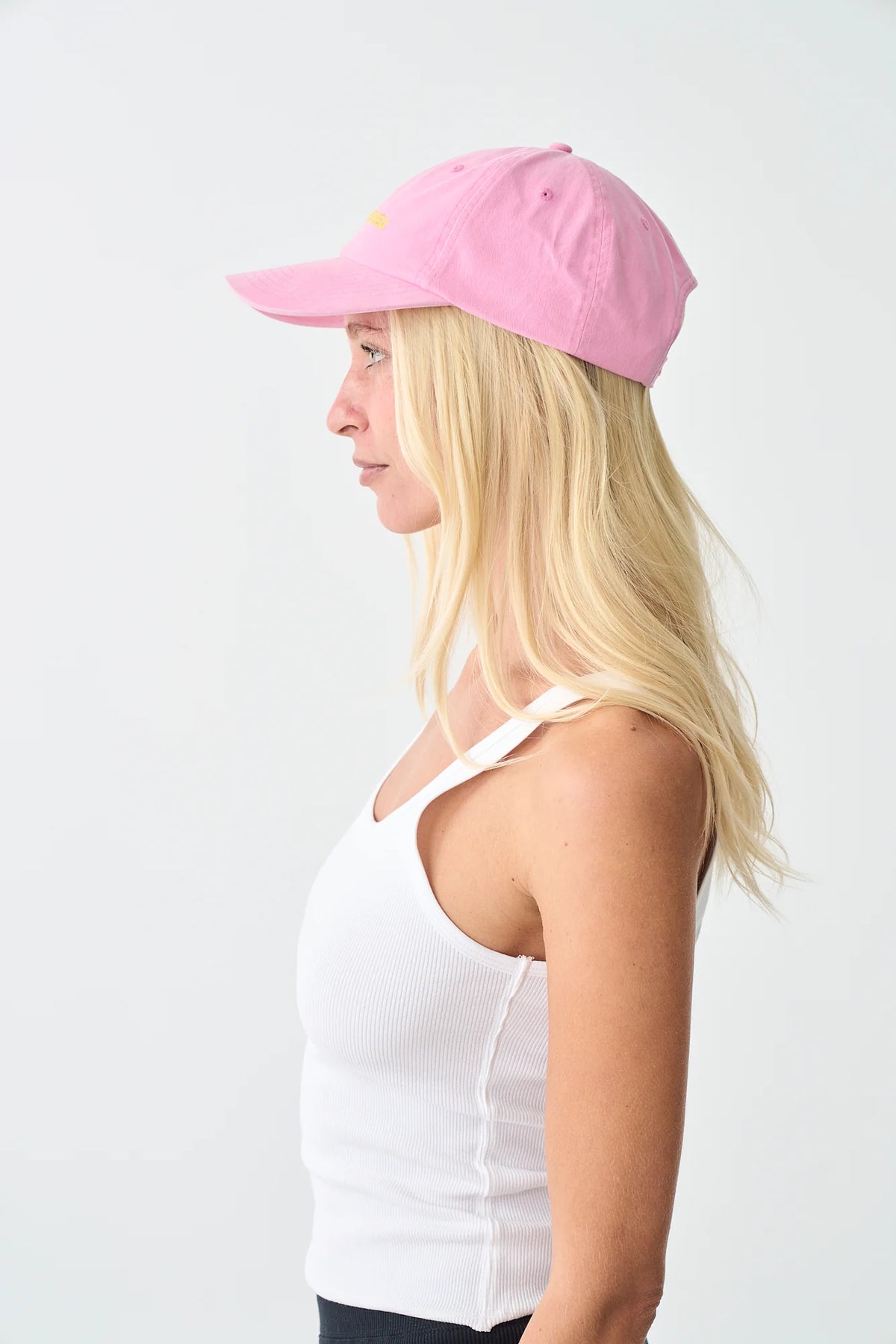 NEAR THE SEA/ LOGO CAP - PINK