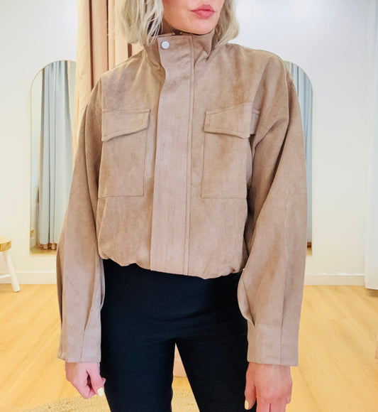By Frankie/ Lottie Bomber-Beige