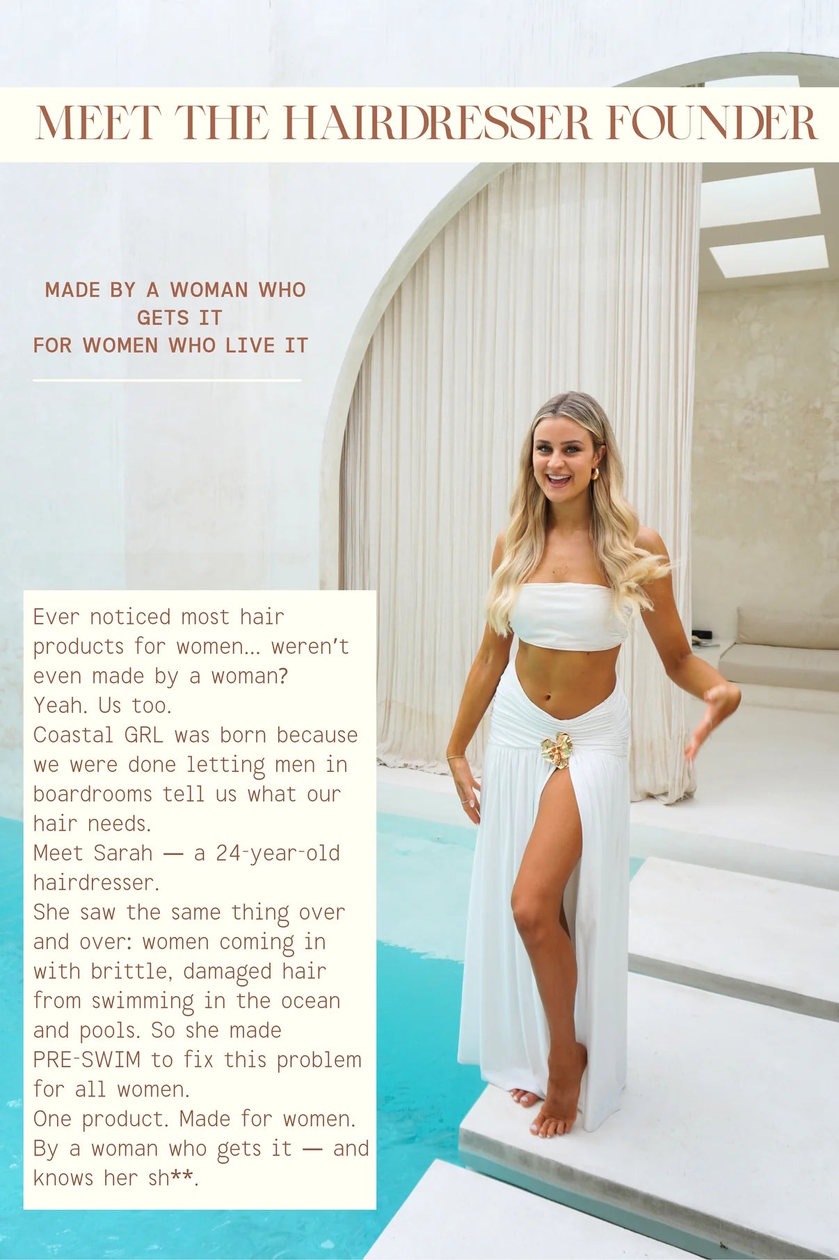 COASTAL GIRL PRE-SWIM Saltwater & Chlorine Hair Protectant